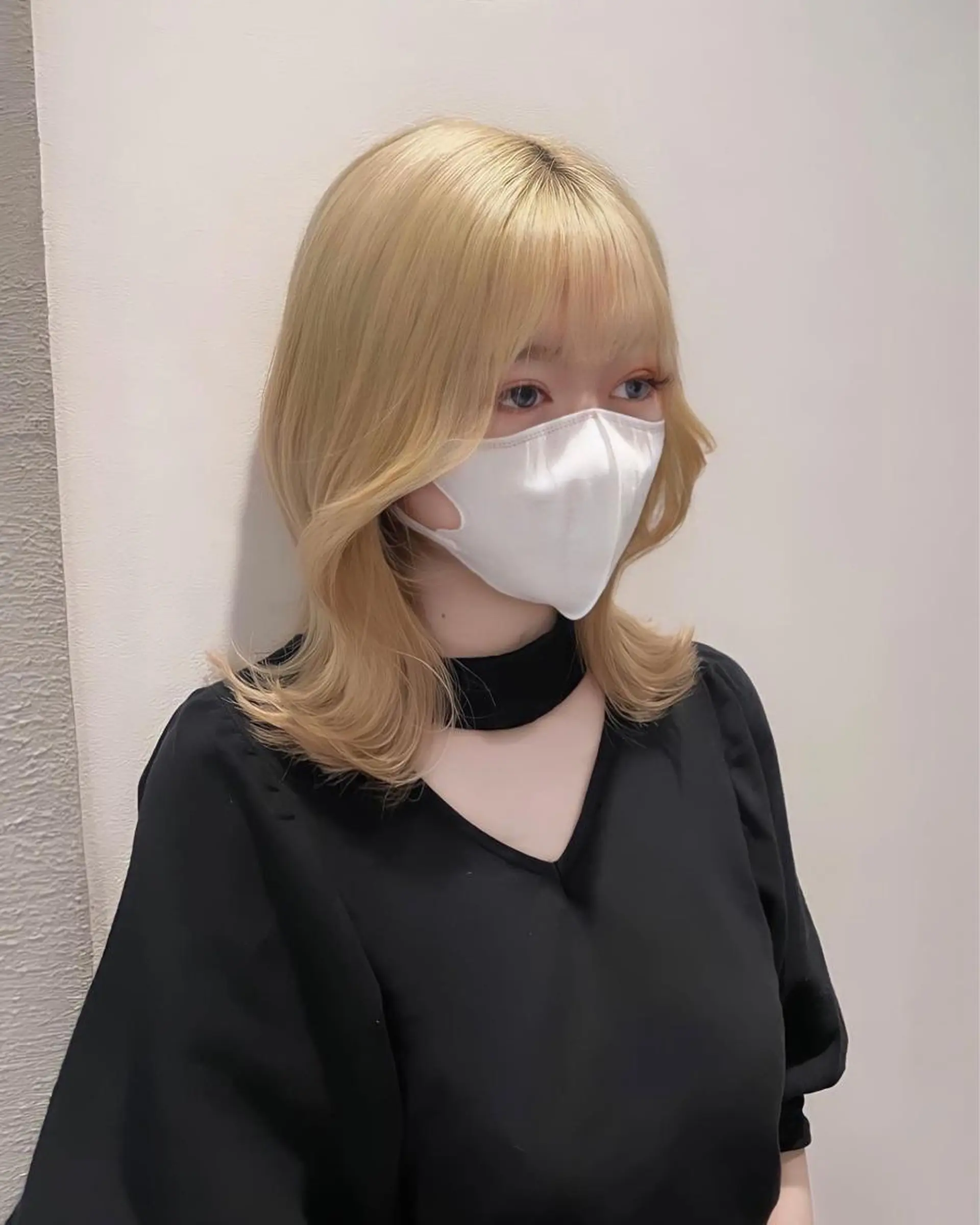 セミロング カット ヘアカラー トリートメント 銀座／レイヤーカット 🤍内野すみれのヘアスタイル