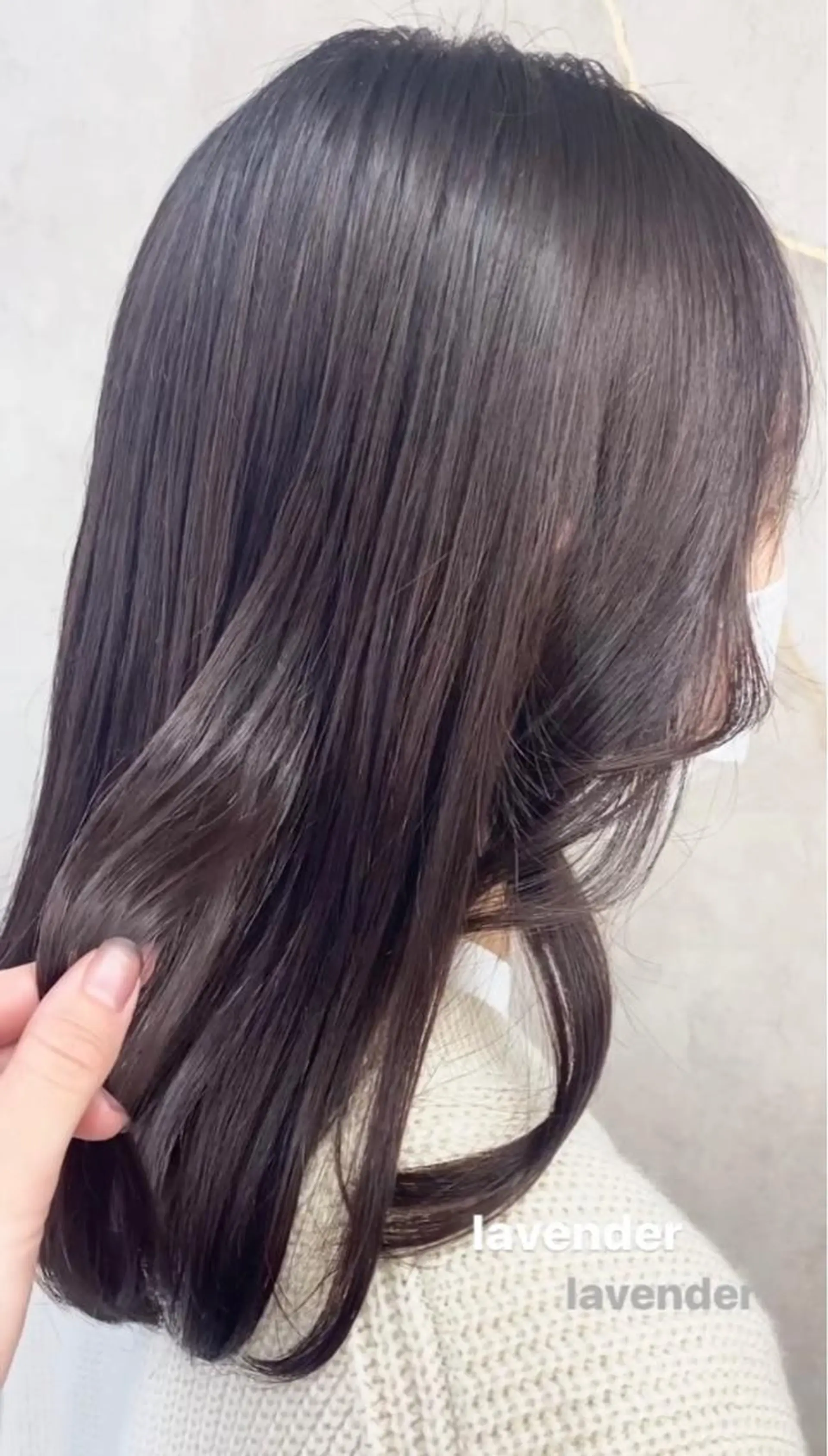 セミロング カット トリートメント ゆうな/レイヤー 髪質改善のヘアスタイル