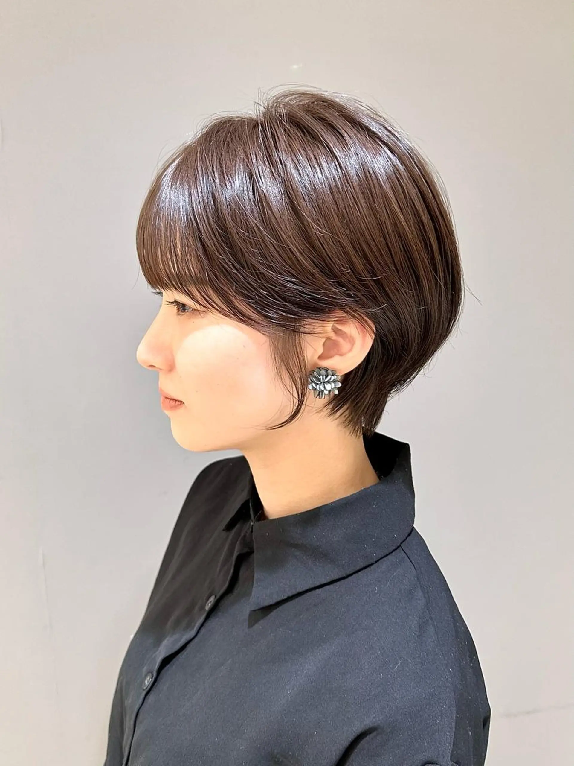 ショート ショートボブ ハンサムショート 丸みショート ボブ ショートヘア 荻窪/ショートヘア✨ ショートボブ長松大哉のヘアスタイル