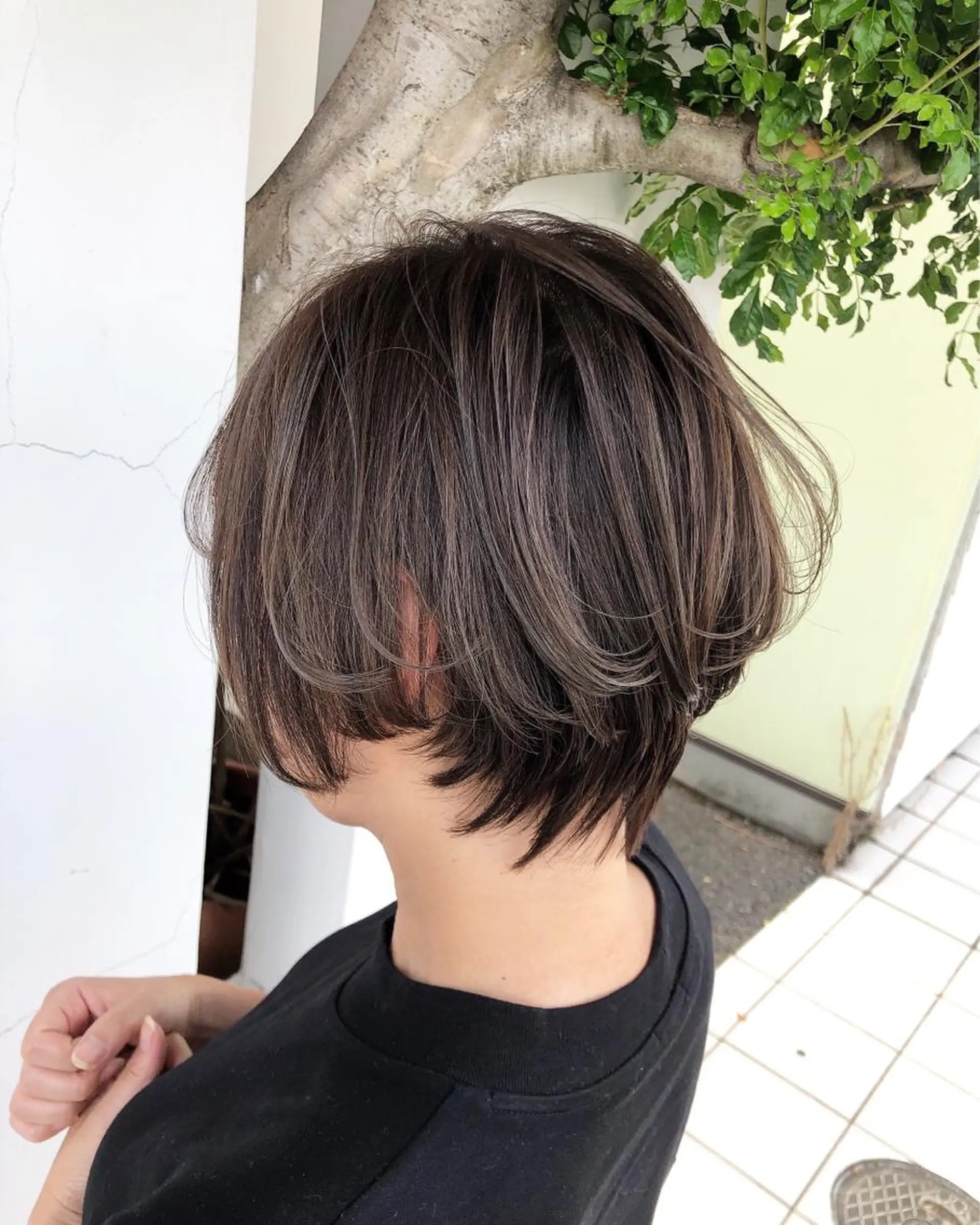 ショート カット ヘアカラー トリートメント 具志 正太のヘアスタイル