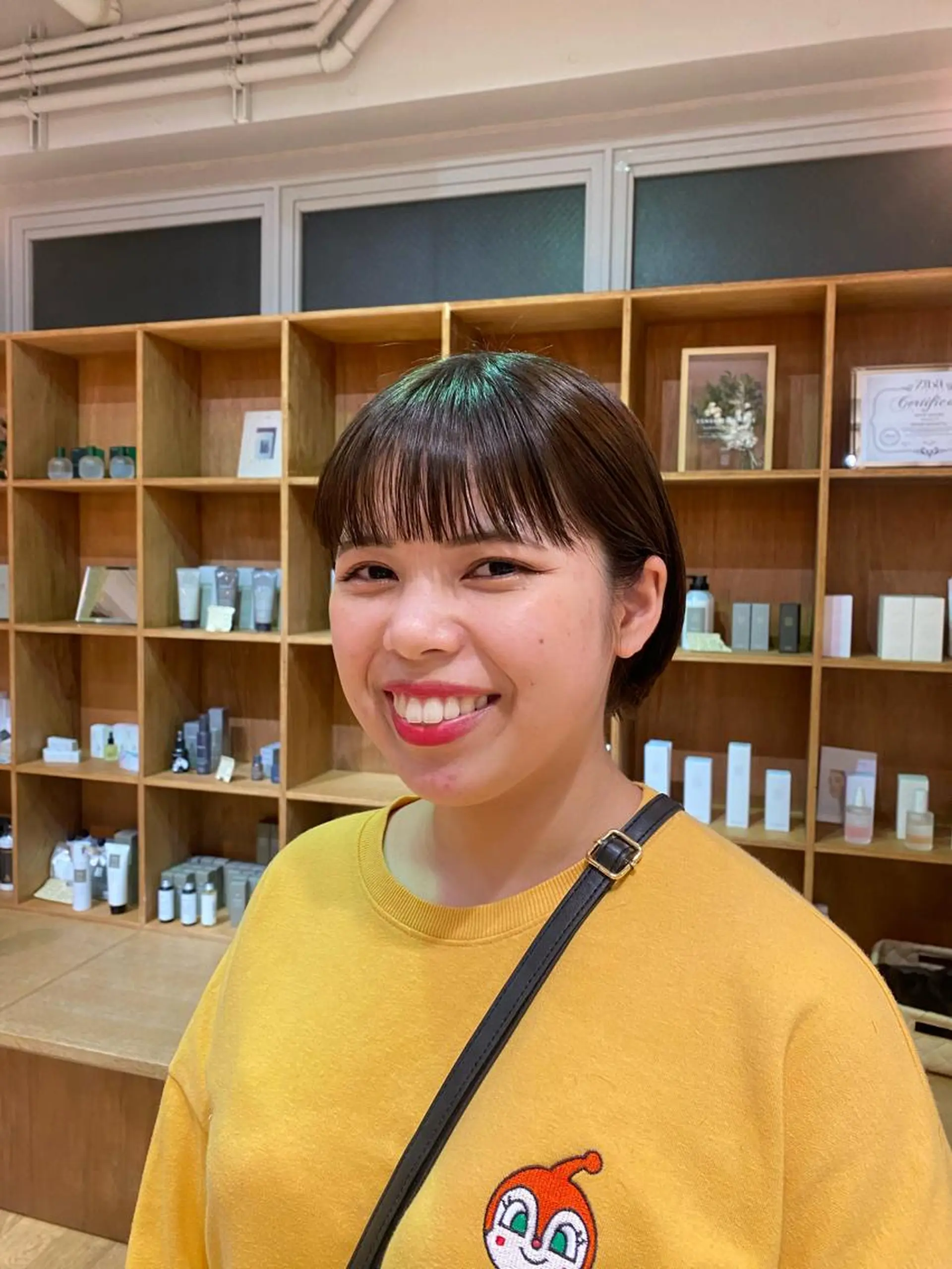 ショート なみまきパーマ/ボブ パーマ🌼杉田 萌恵のヘアスタイル