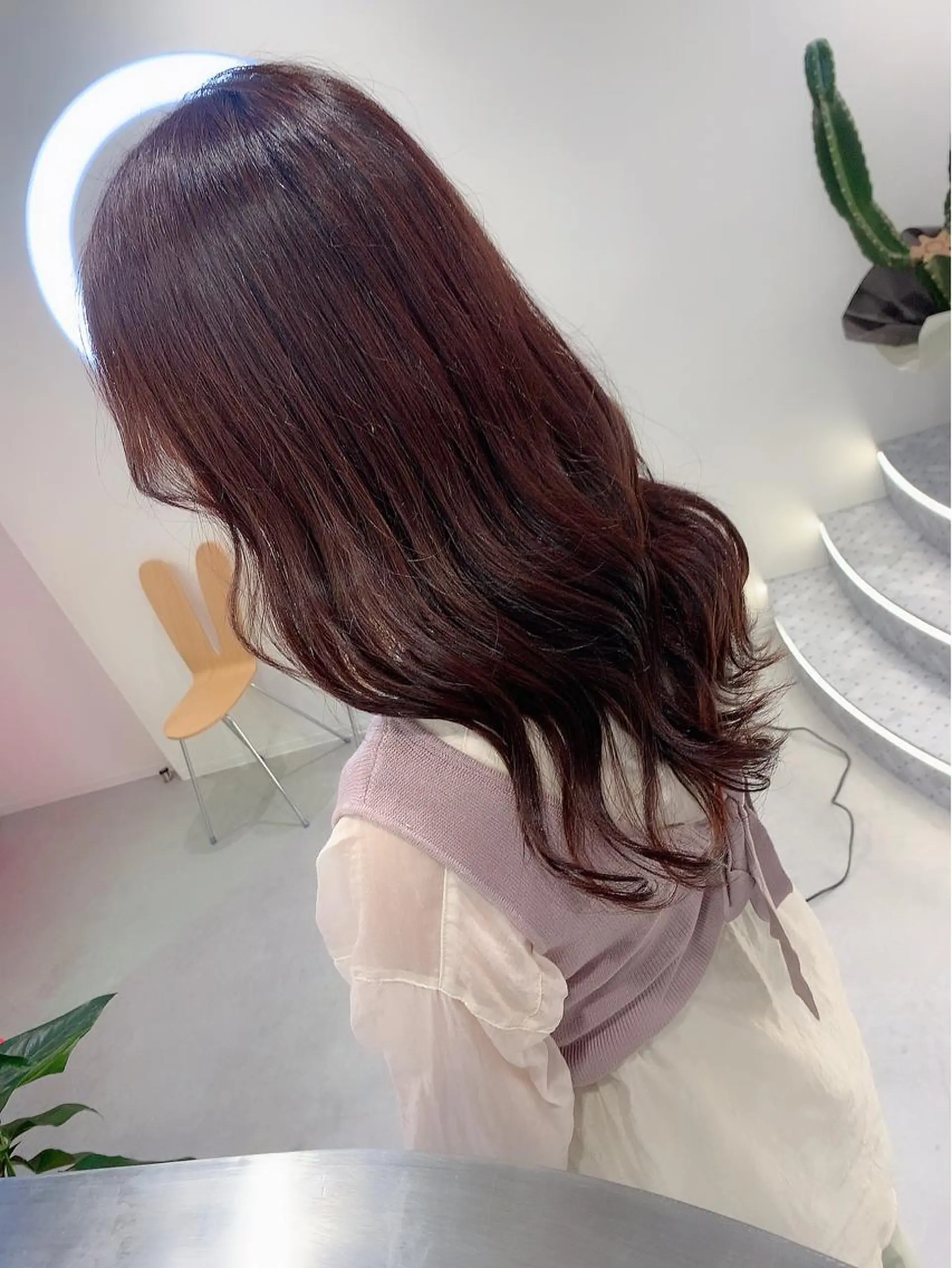 ロング カラー ヘアカラー トリートメント Iris所属・ハイトーン特化サロン 💎MOCA💎のヘアスタイル