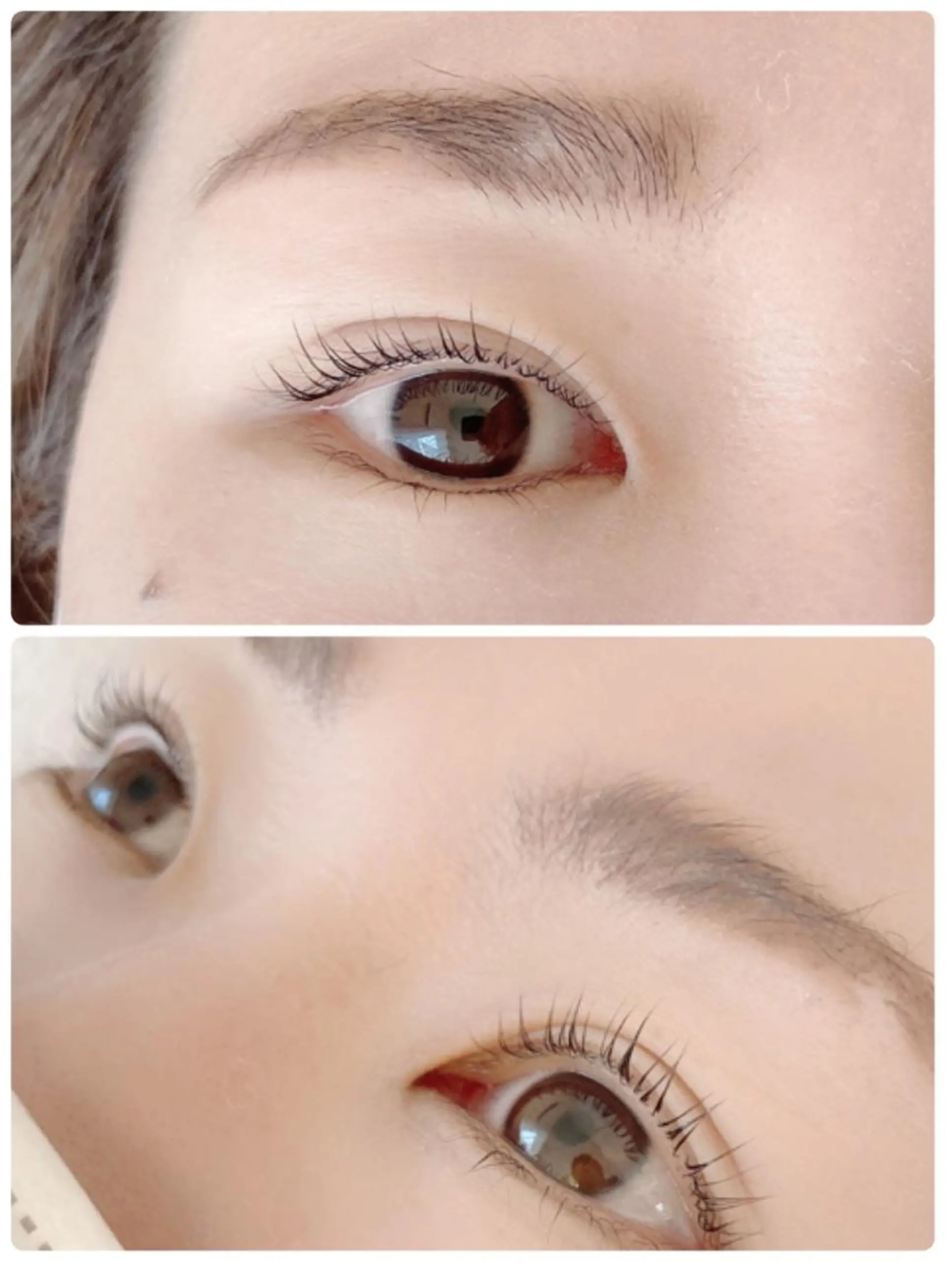 マツエク・マツパ 一重×まつ毛パーマ マツパ 西川 弘子のマツエク・マツパデザイン