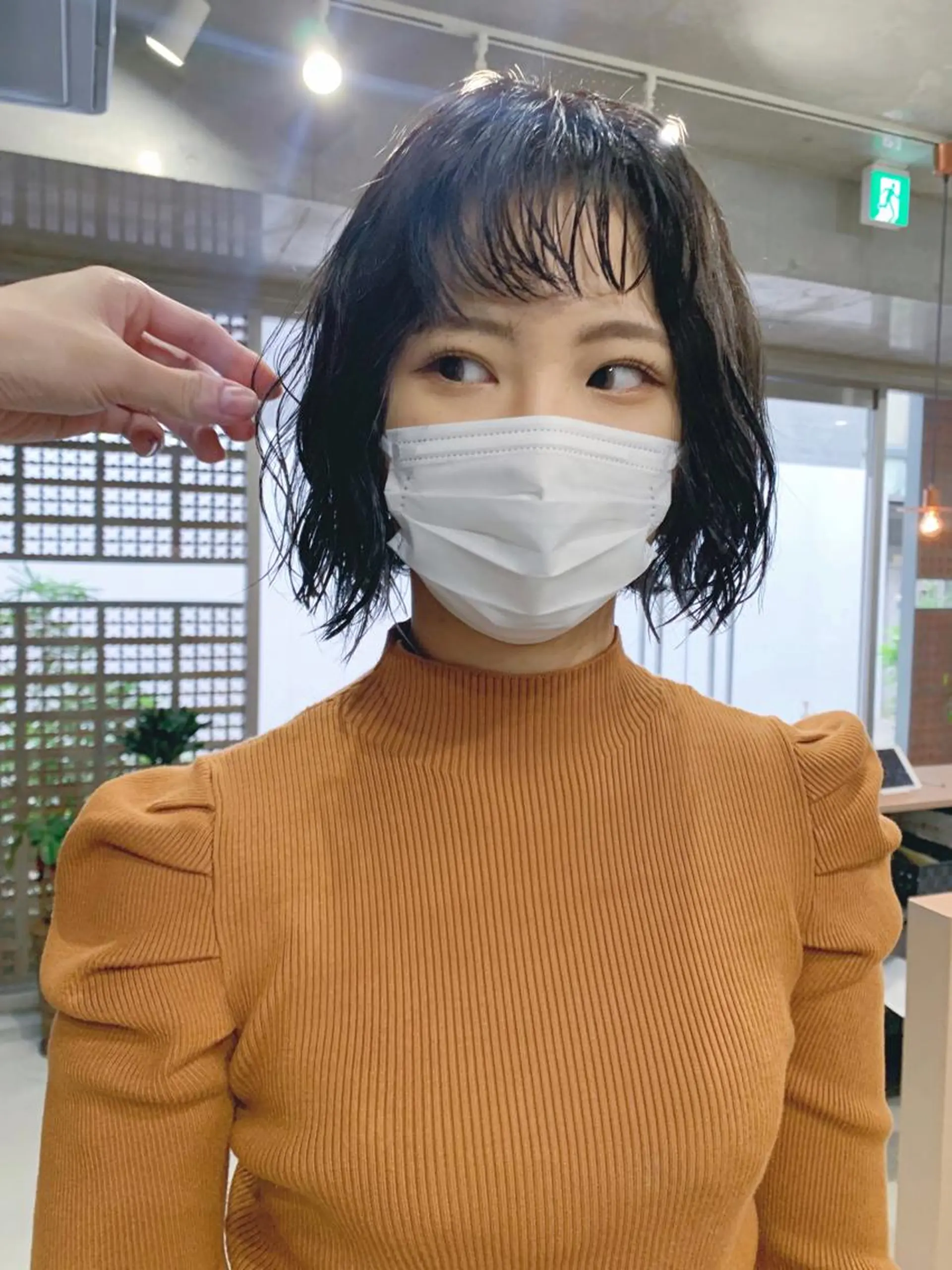 パーマ ボブパーマコテ巻き風 パーマNo1深江秀平のヘアスタイル