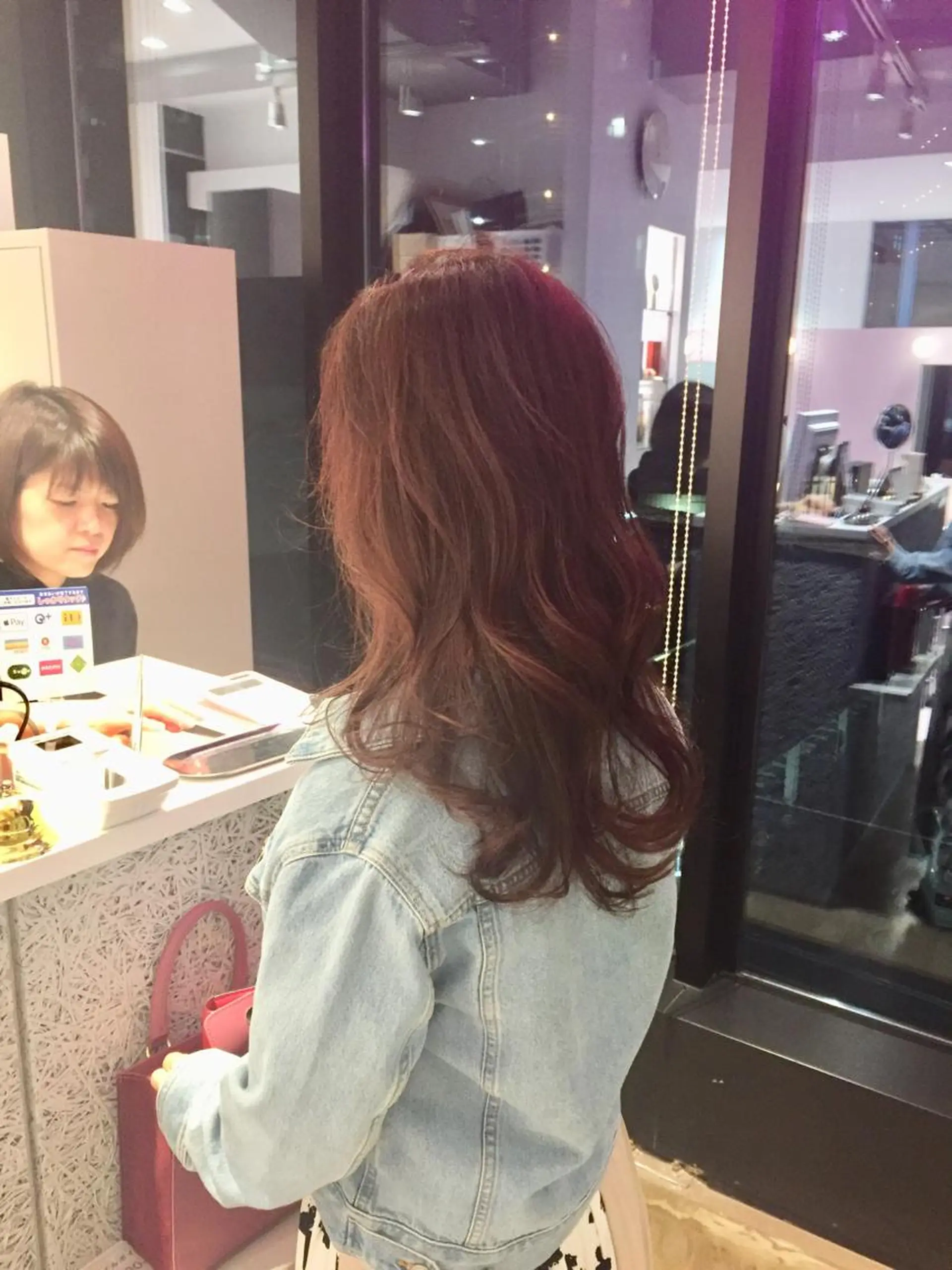 セミロング カット ヘアカラー トリートメント ヘッドスパ 所渉/韓国レイヤー /ウルフカットのヘアスタイル