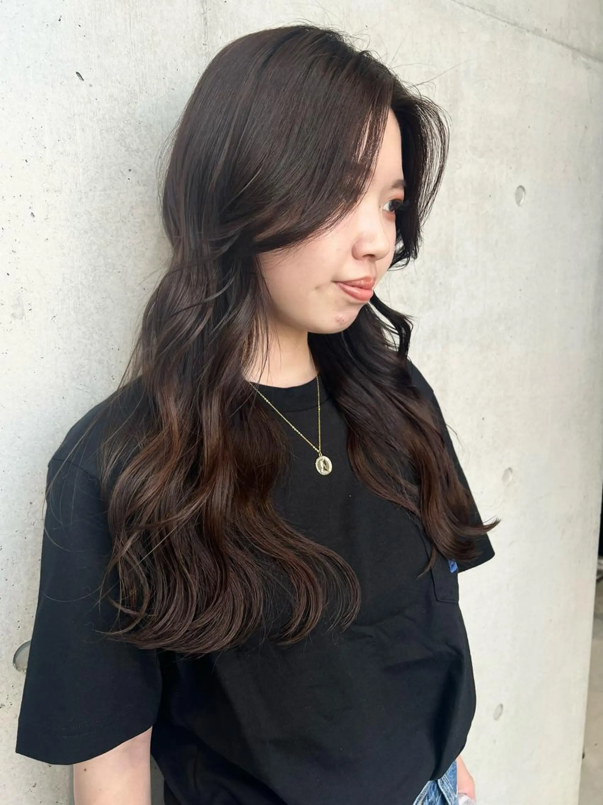 ロング カラー カット ヘアカラー トリートメント レイヤー/透明感 カラー🌿KANTAのヘアスタイル