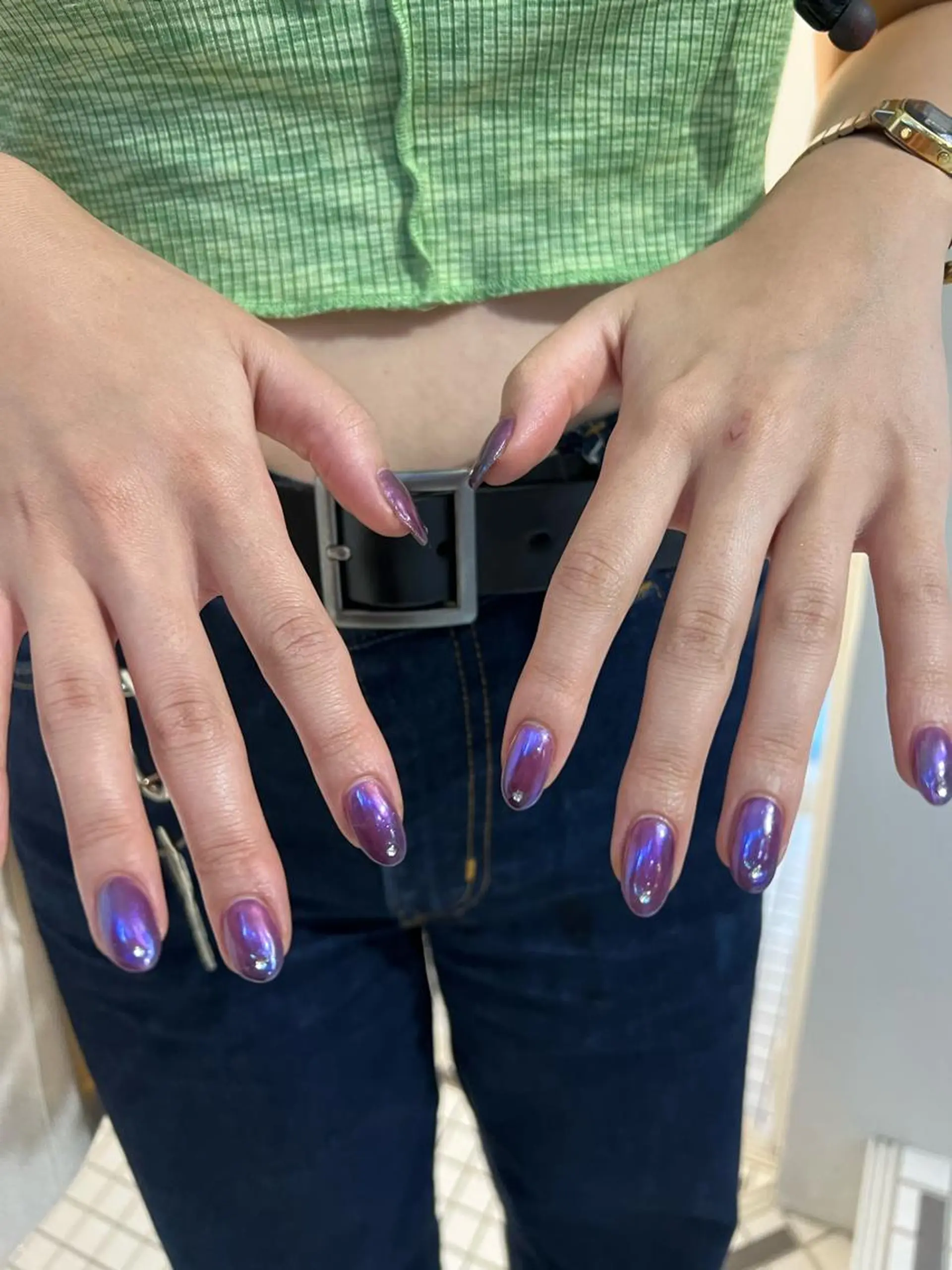 ネイル ハンドネイル 【韓国ヘア・ネイル】 HINATA🍒のネイルデザイン