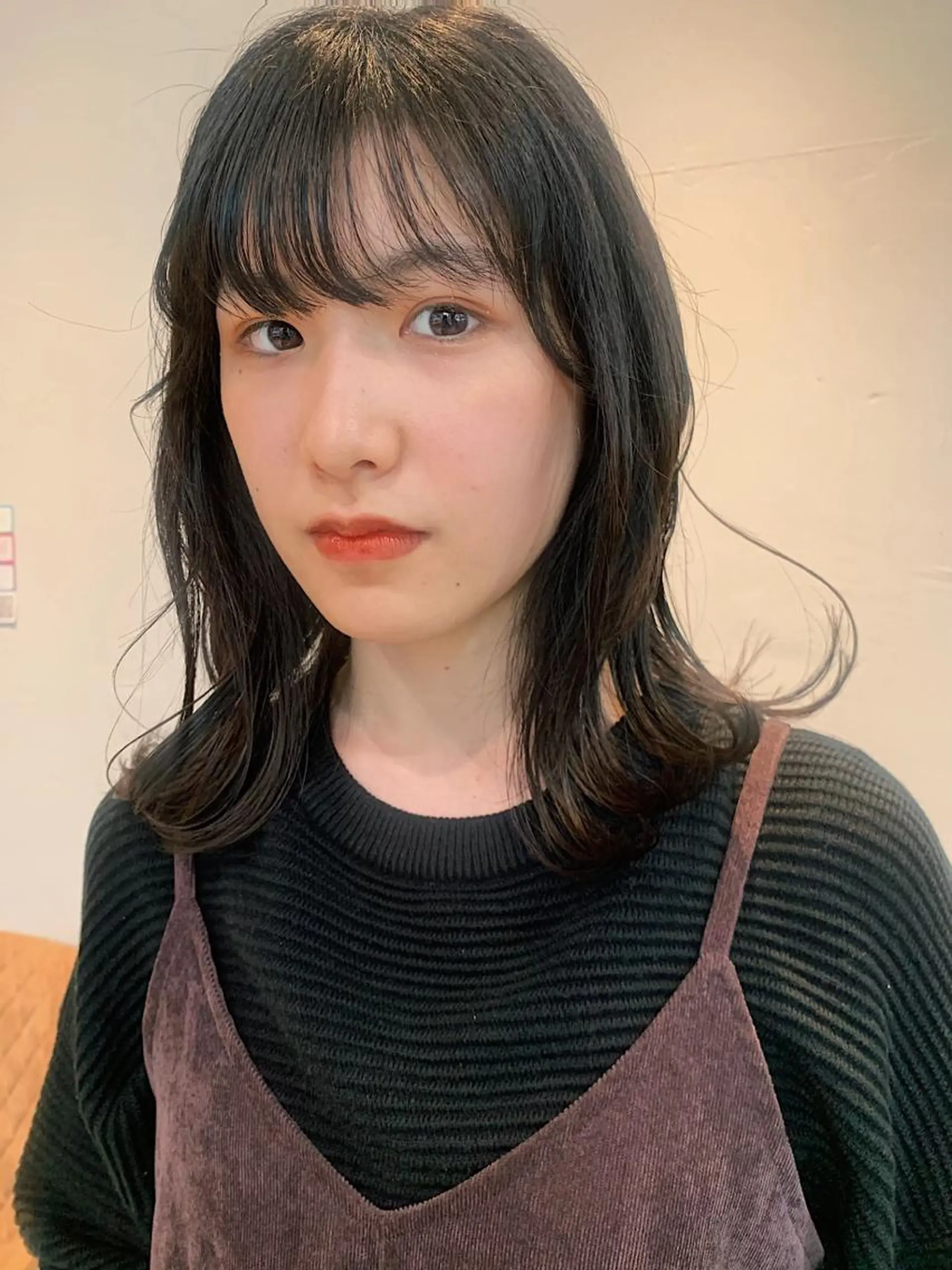 ミディアム カラー AO所属・RISAKO 艶髪モテヘア🎀府中のヘアスタイル