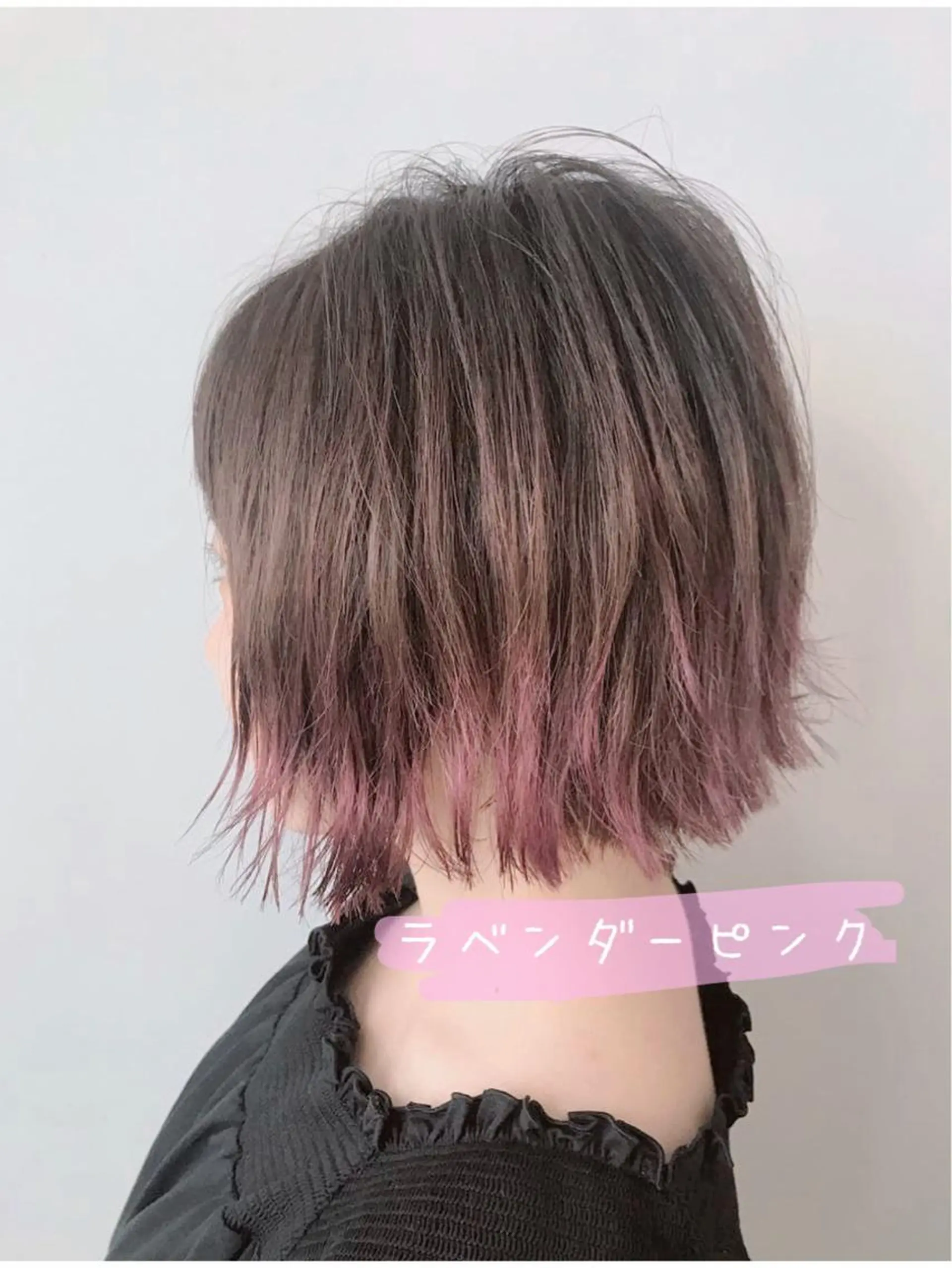 ショート カラー ヘアアレンジ パーマ×ウルフカット koya☆のヘアスタイル