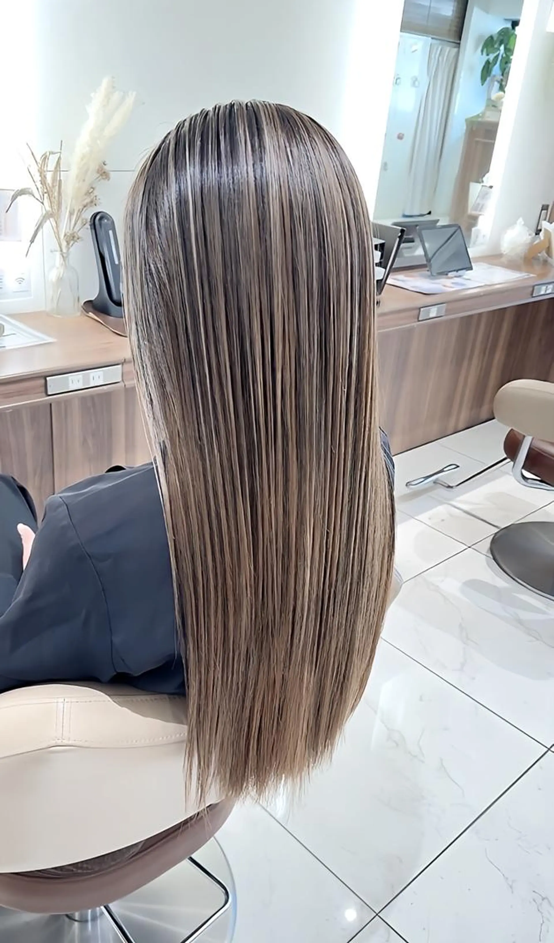 カラー ロング バレイヤージュ 髪質改善 レイヤーカット ヘアカラー トリートメント 大宮/バレイヤージュ 髪質改善/澤田隆誠のヘアスタイル