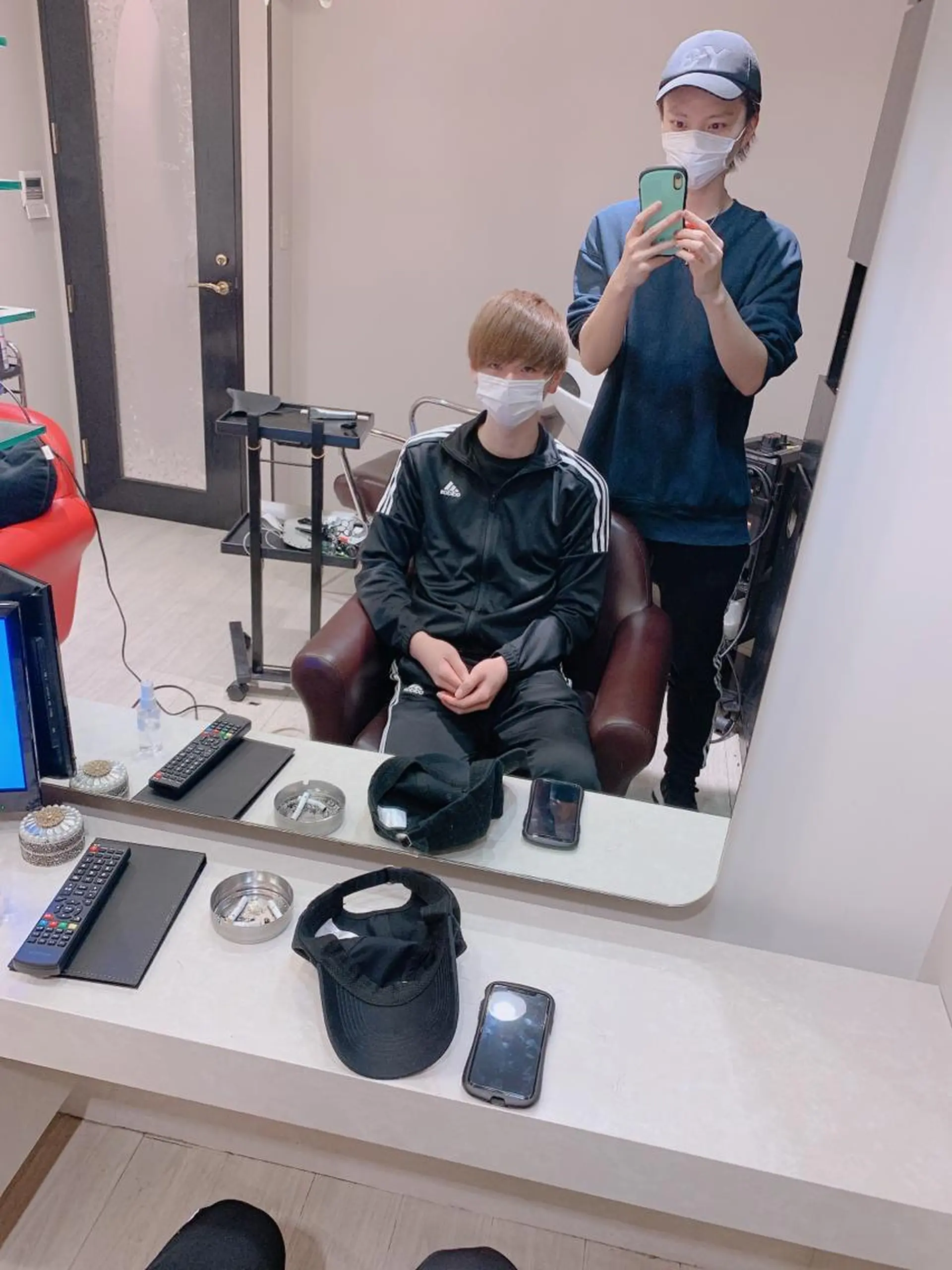 ミディアム ヘアカラー トリートメント ヘアセット ✨上村 潤平✨メンズヘア✨のヘアスタイル