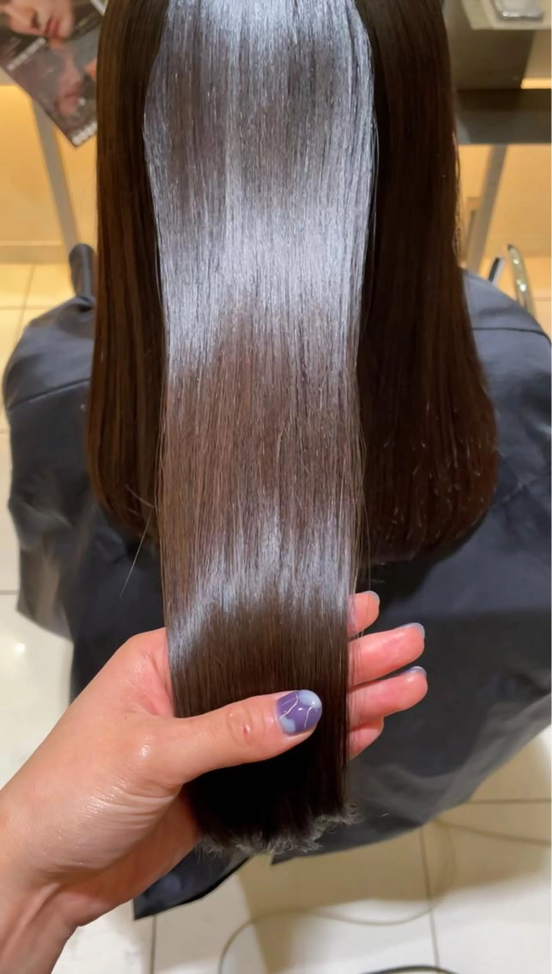 ロング パーマ 髪質改善 ストレートパーマ BiBi    武田 あやのヘアスタイル