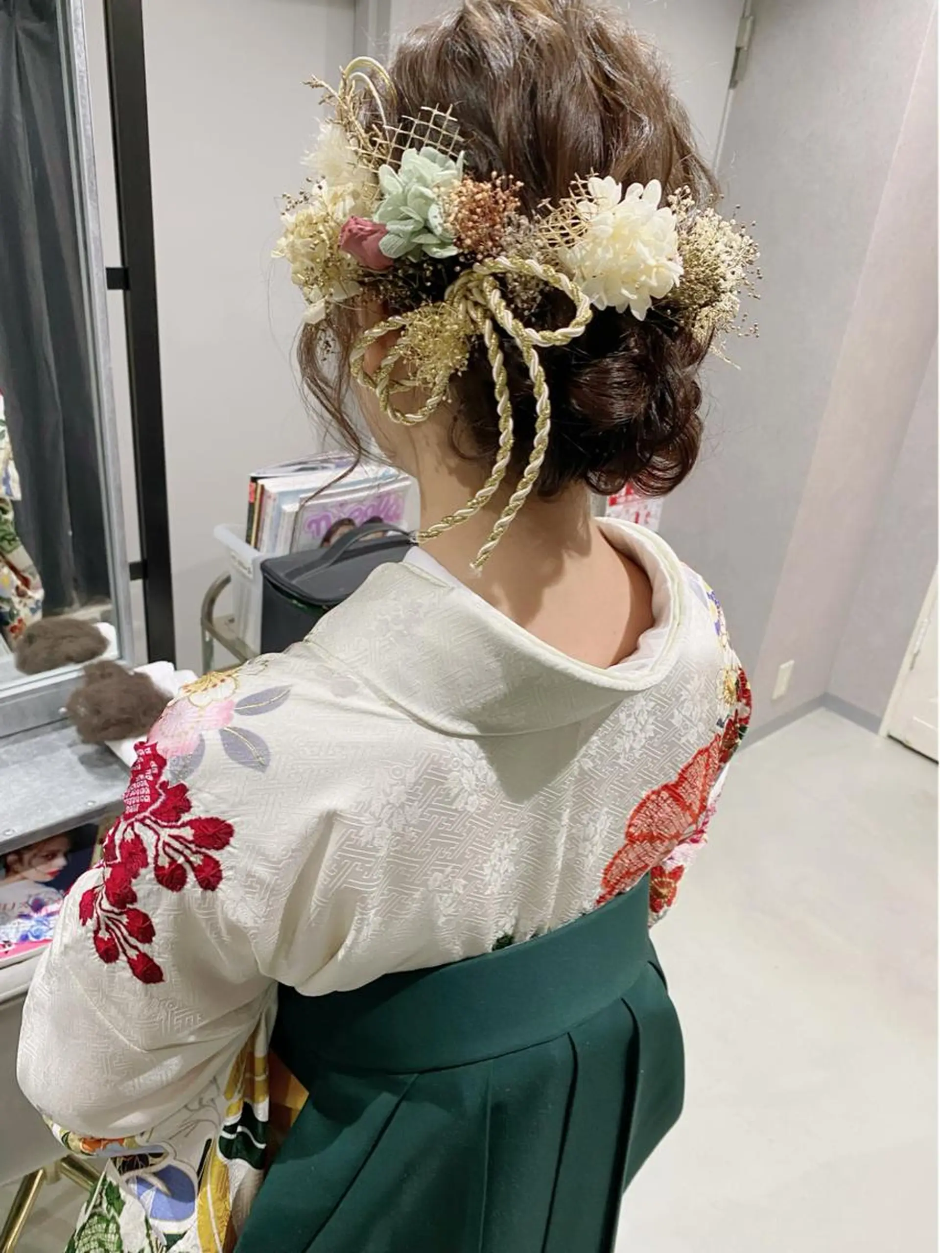 ロング ヘアアレンジ セットサロン      ラフテル所属・大阪/ヘアアレンジ /似合わせset💐のヘアスタイル