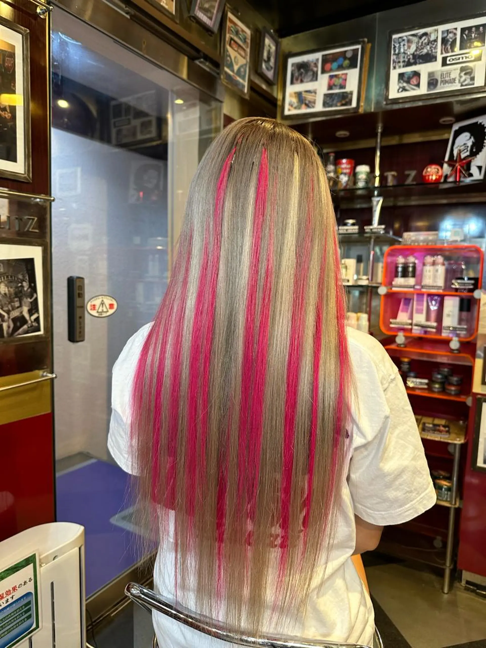 カット エクステ レイヤーカット/ カラー/長谷恵花のヘアスタイル