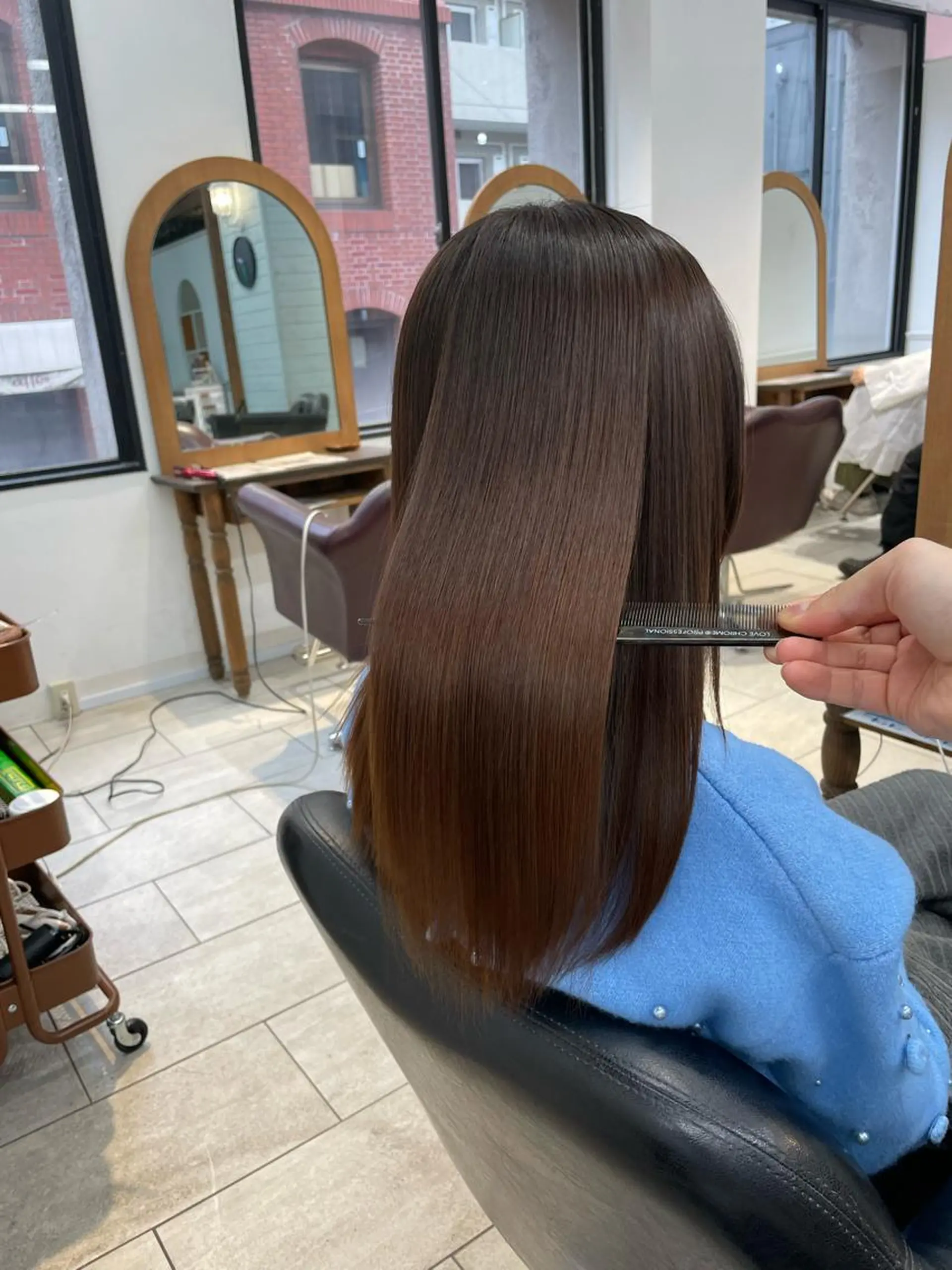 ロング トリートメント ヘアセット 佐藤景流/髪質改善/ 艶髪/メンズのヘアスタイル