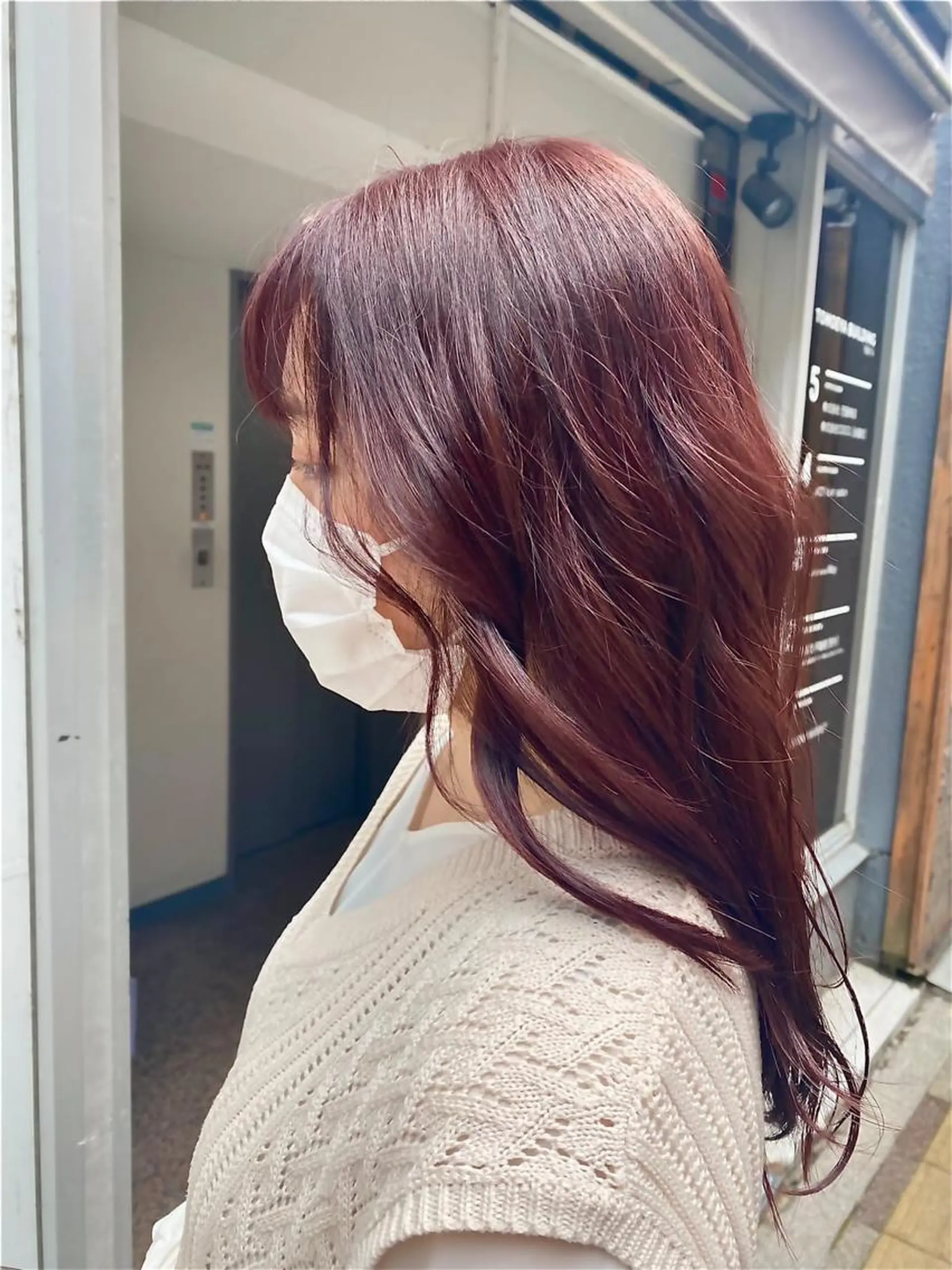 ロング カラー ヘアアレンジ 🍓後藤 はるな🍓のヘアスタイル