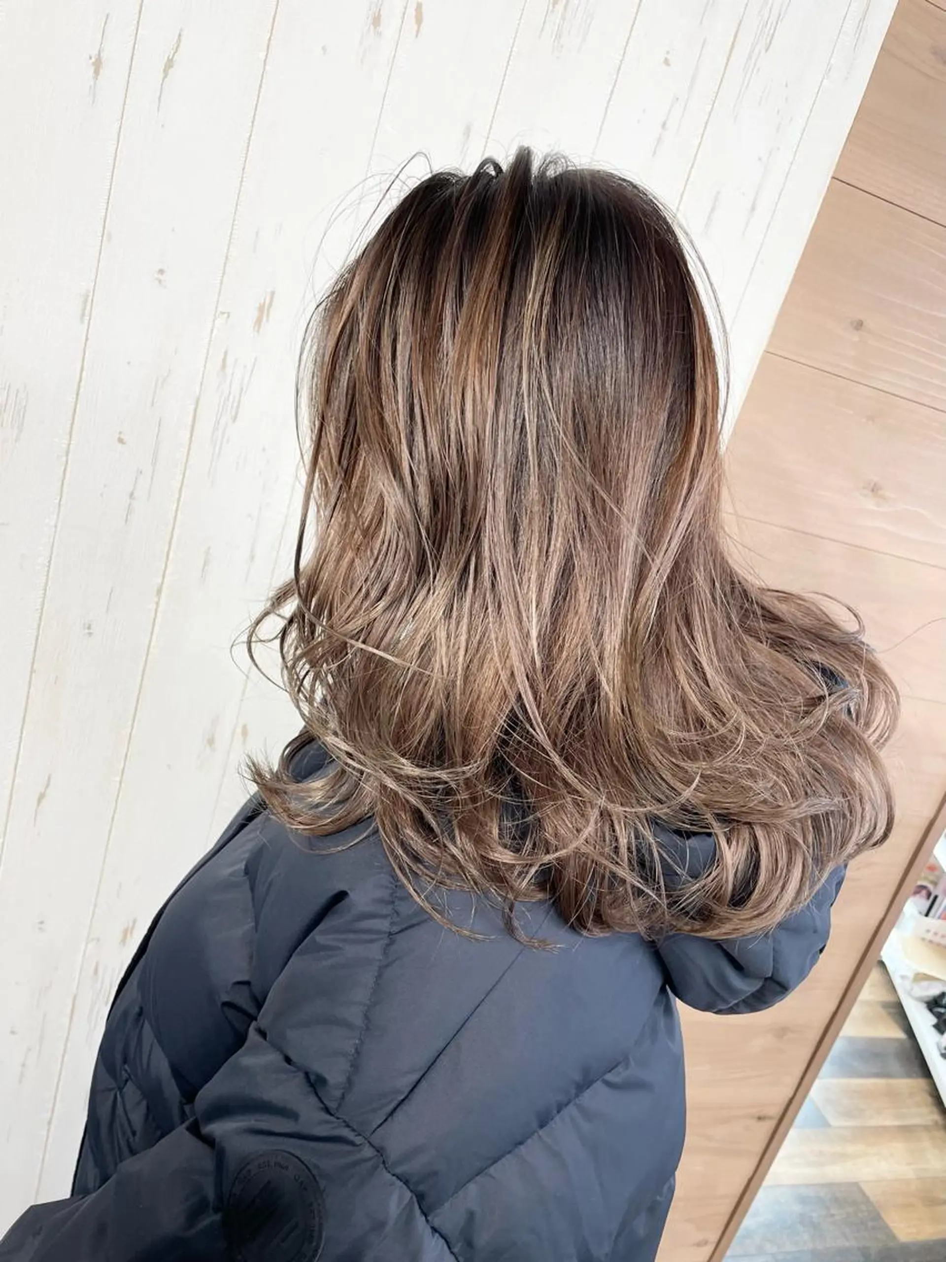 ロング 外国人風カラー ハイライト 韓国風ヘア レイヤーカット カット ヘアカラー AN'TIA小作所属・AN'TIA小作代表 ⭐︎kazuma⭐︎のヘアスタイル