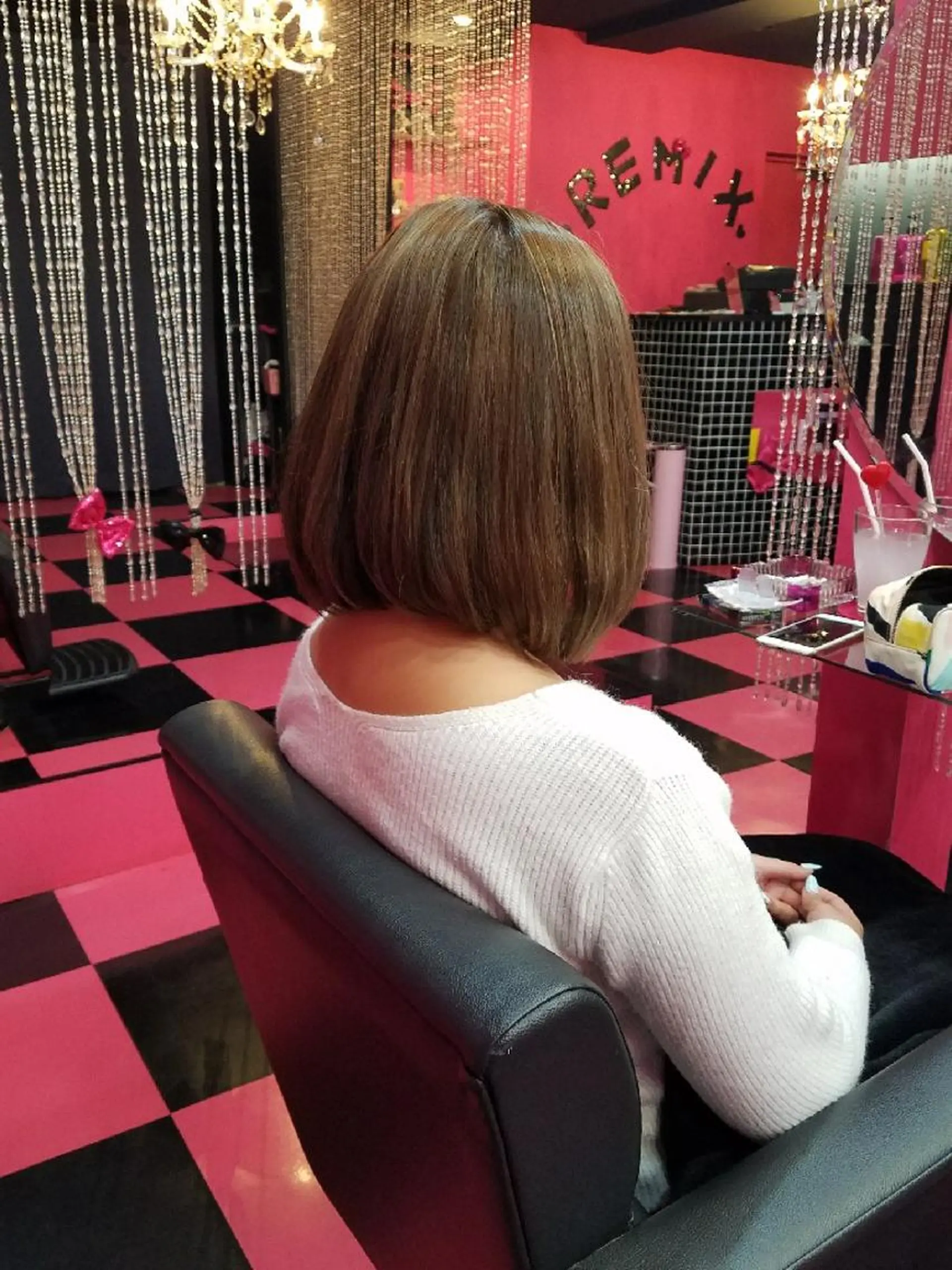 ミディアム カラー メッシュ REMIX　by　  Love　hairのヘアスタイル