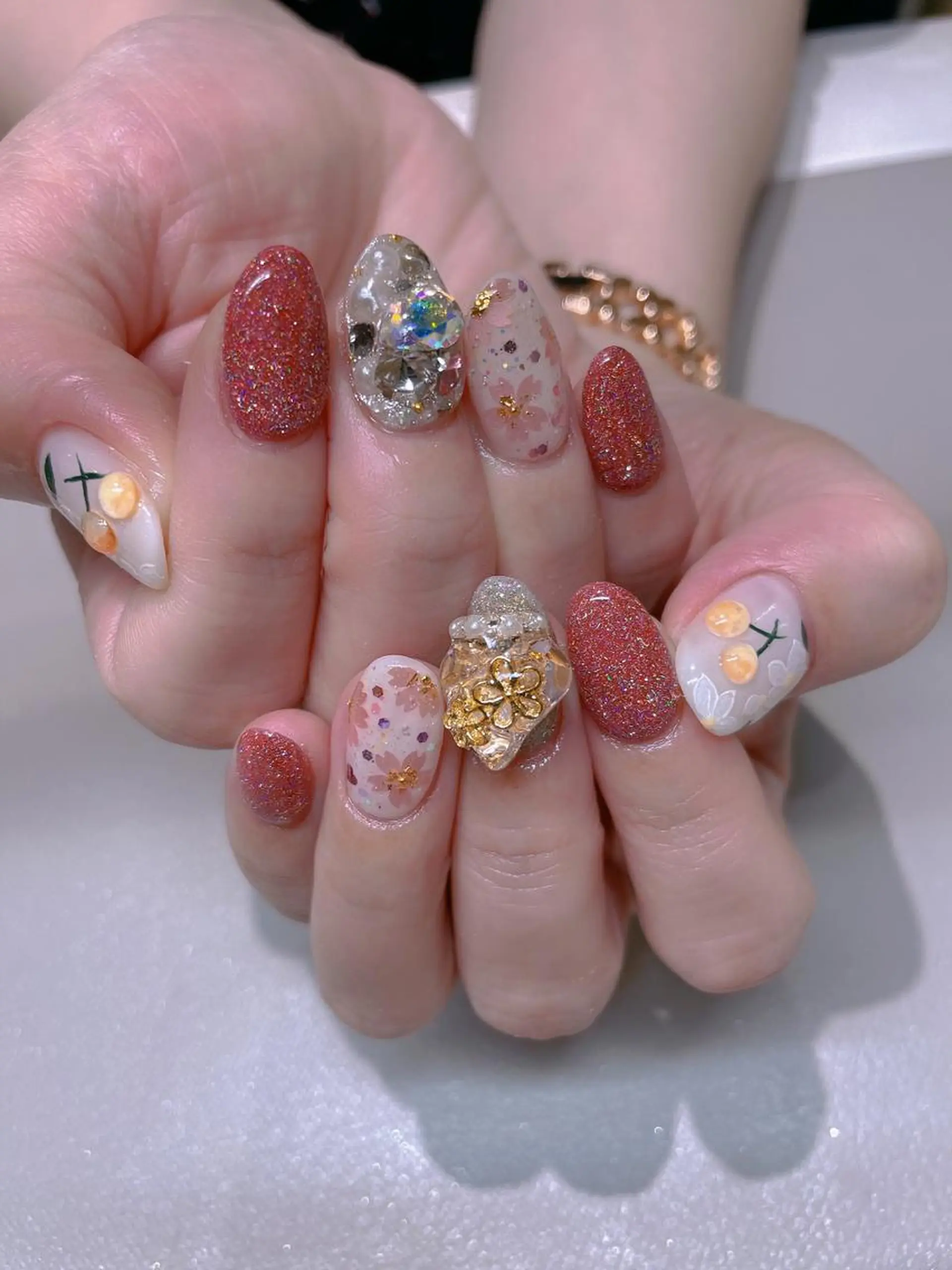 ネイル 長さだし専門店 M2 rikaのネイルデザイン