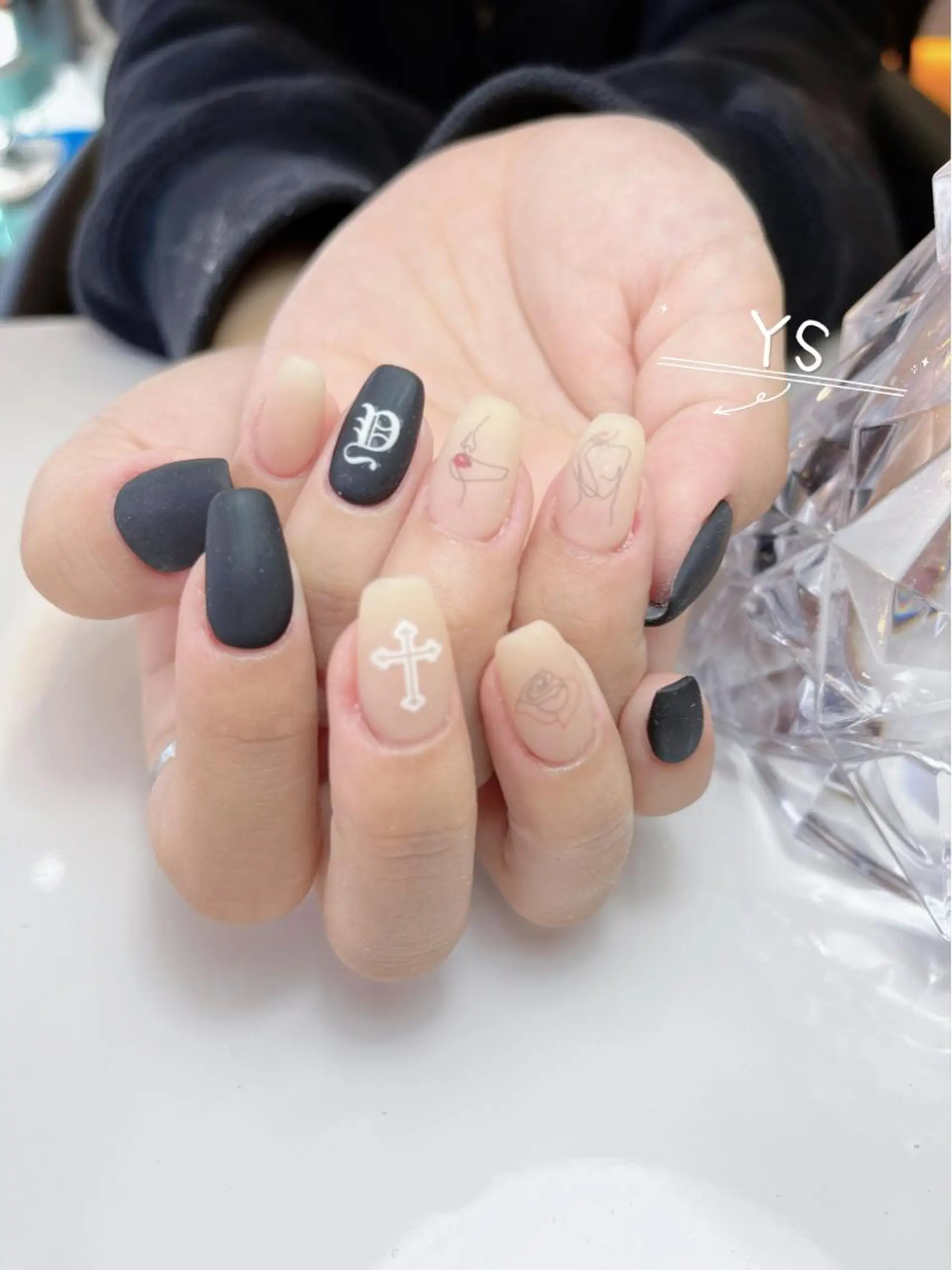 ネイル マットネイル YS Nailのネイルデザイン
