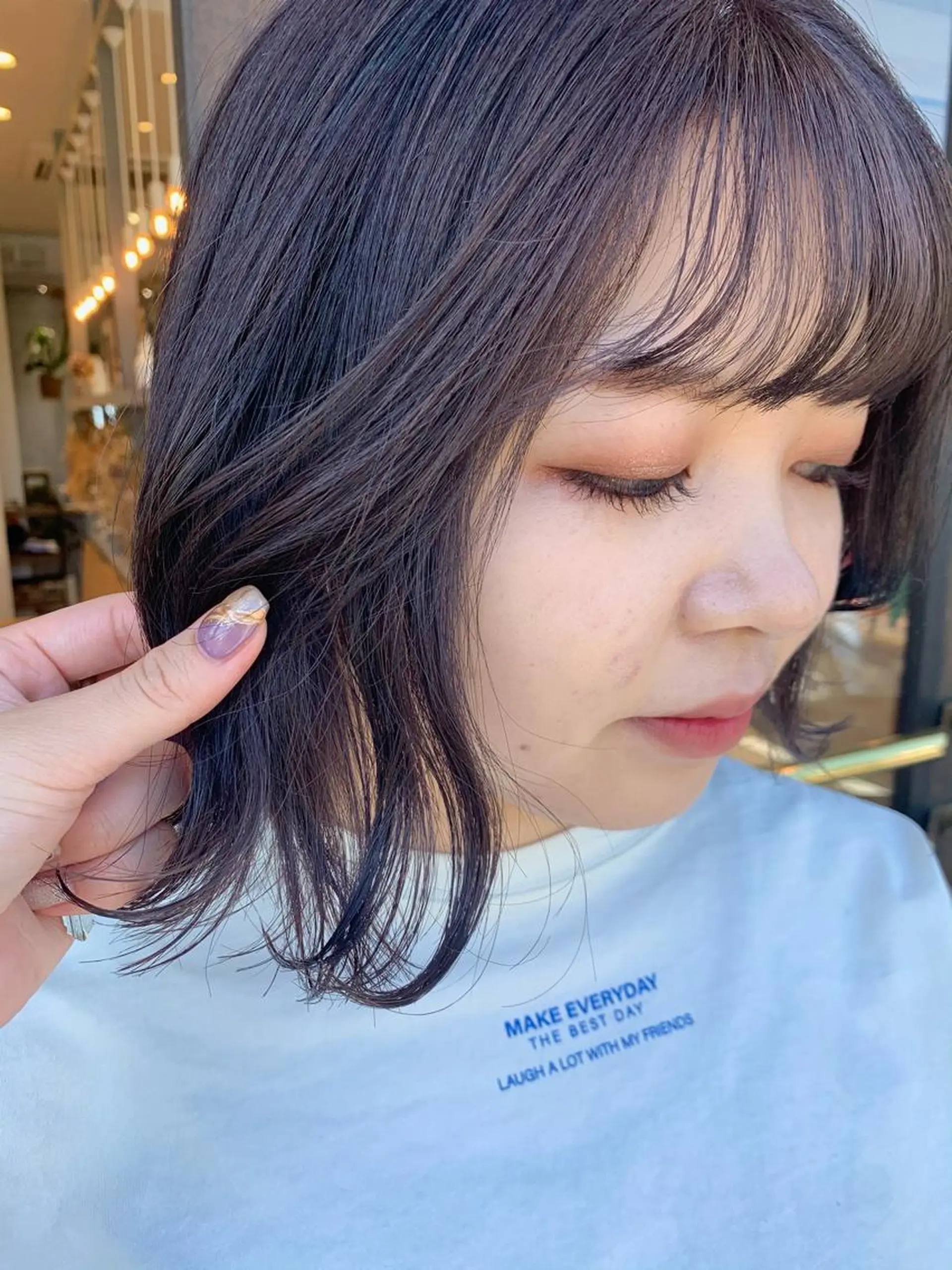 ショート カラー 吉原 由菜のヘアスタイル