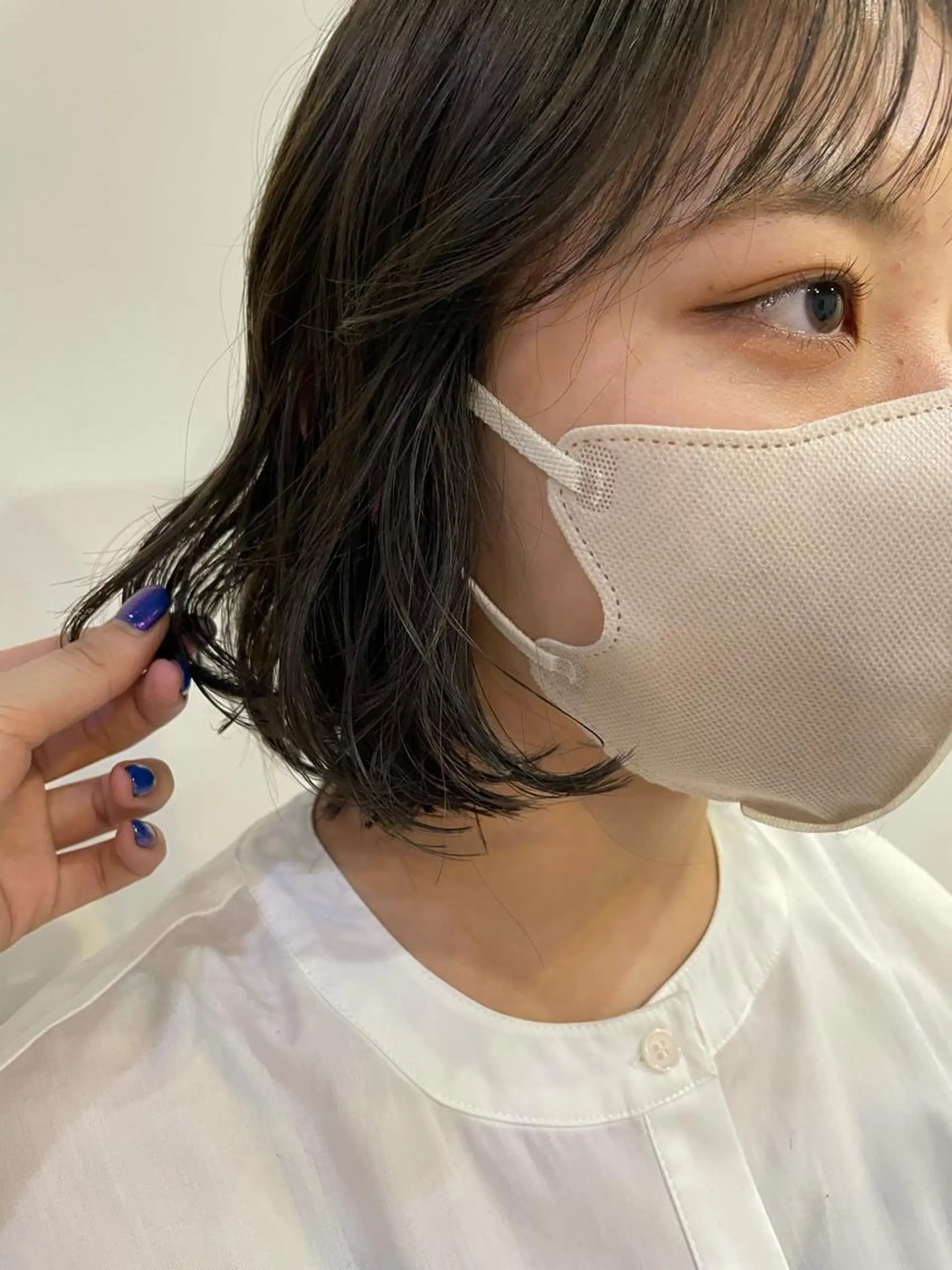 ショート カラー silo所属・silo MOKA 顔周りカット🦦のヘアスタイル