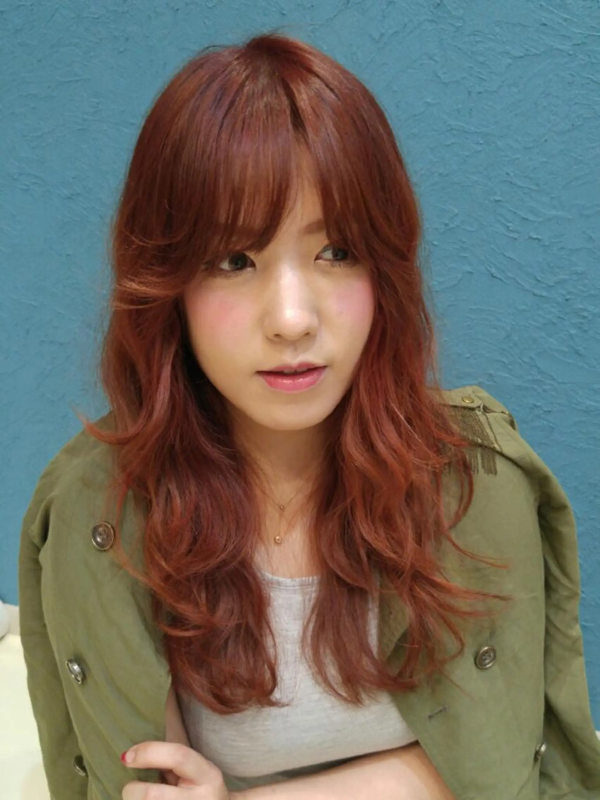 ロング カラー ヘアアレンジ brut所属・SaKai Nozomiのヘアスタイル