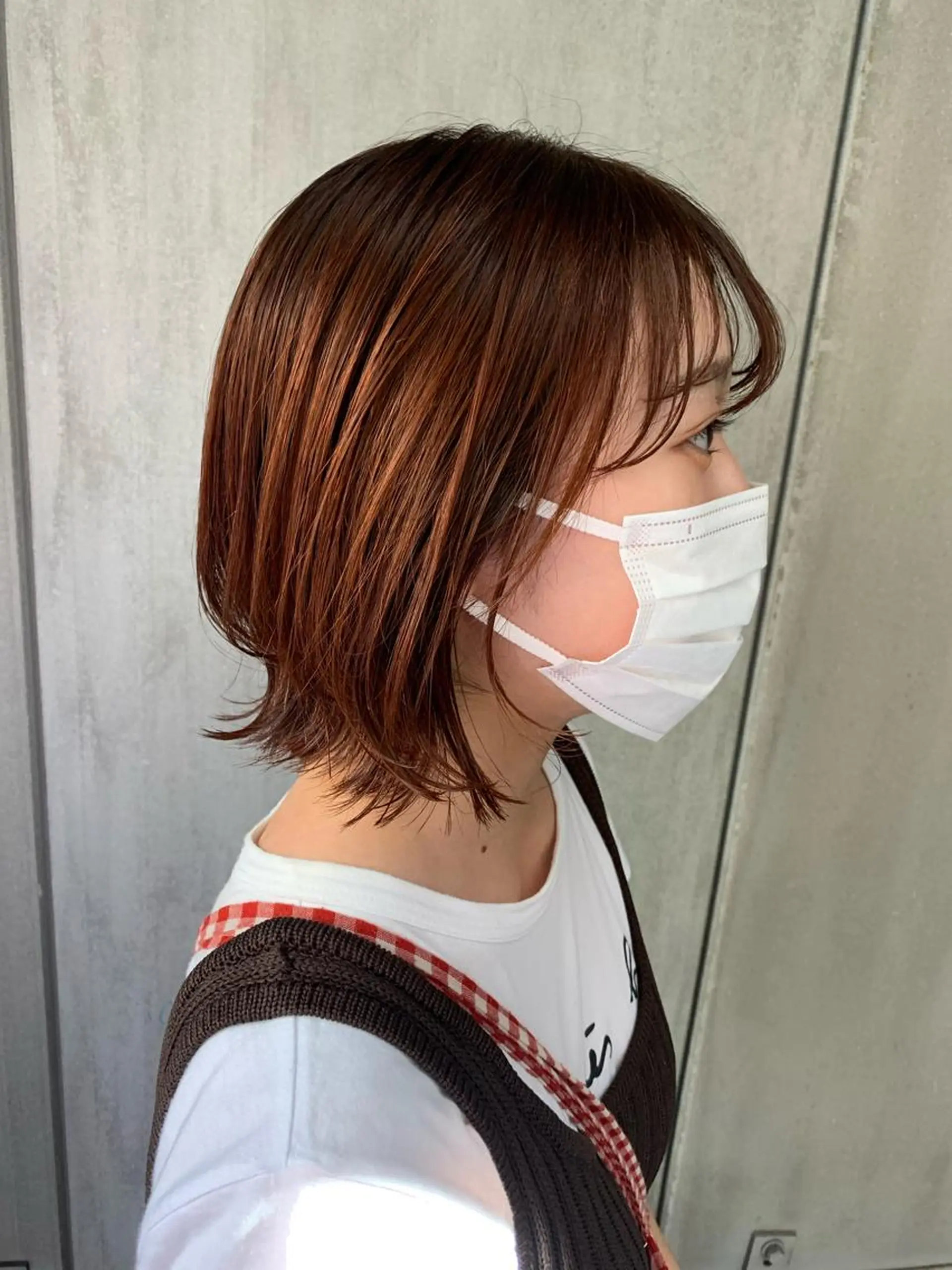 ショート カラー hair make DAISY LOTUS所属・MAYU🪡 透明感カラー/耳ツボのヘアスタイル