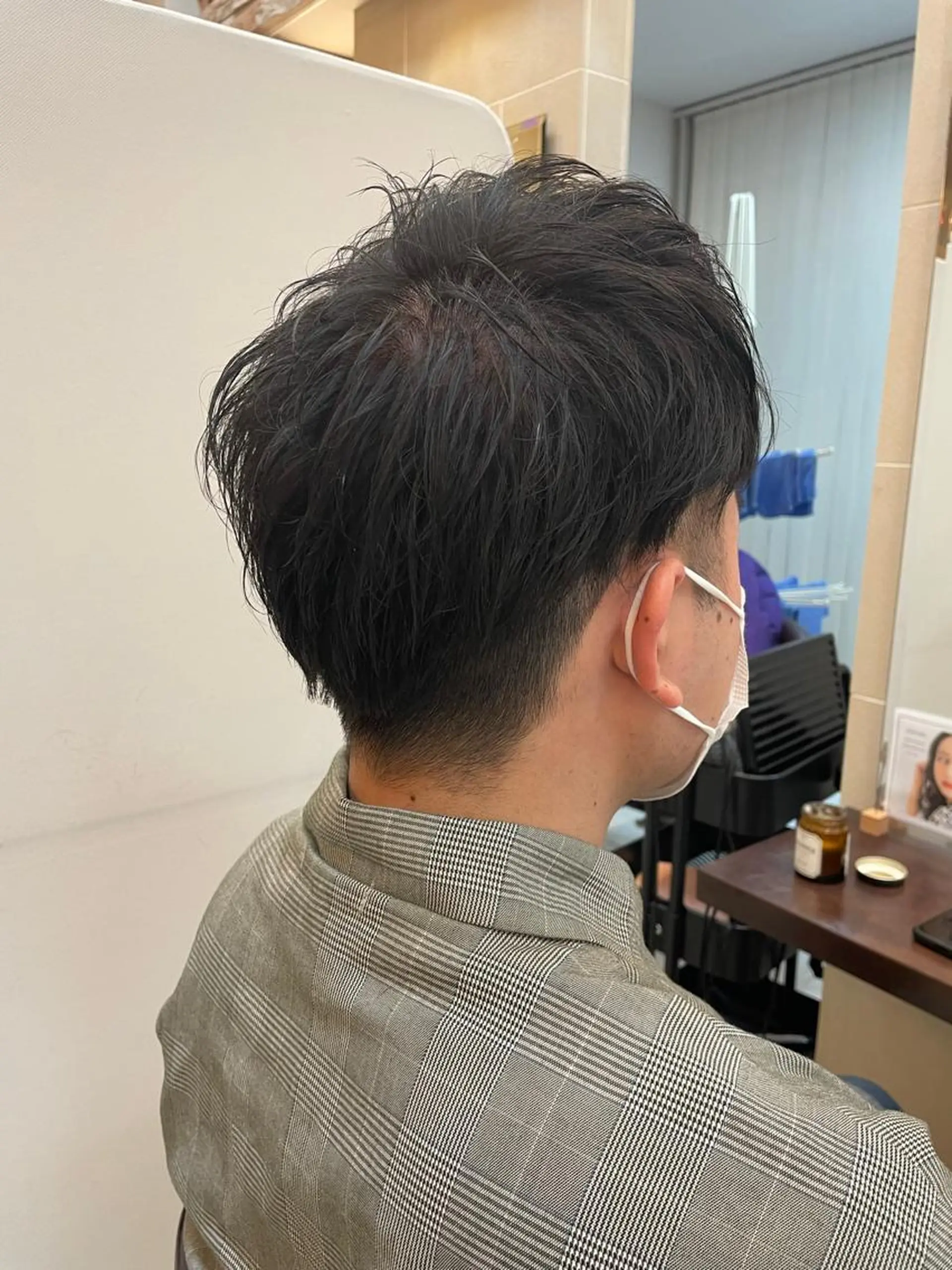 メンズ カット 垢抜け透明感カラー 🌻篠崎梓🌻のヘアスタイル