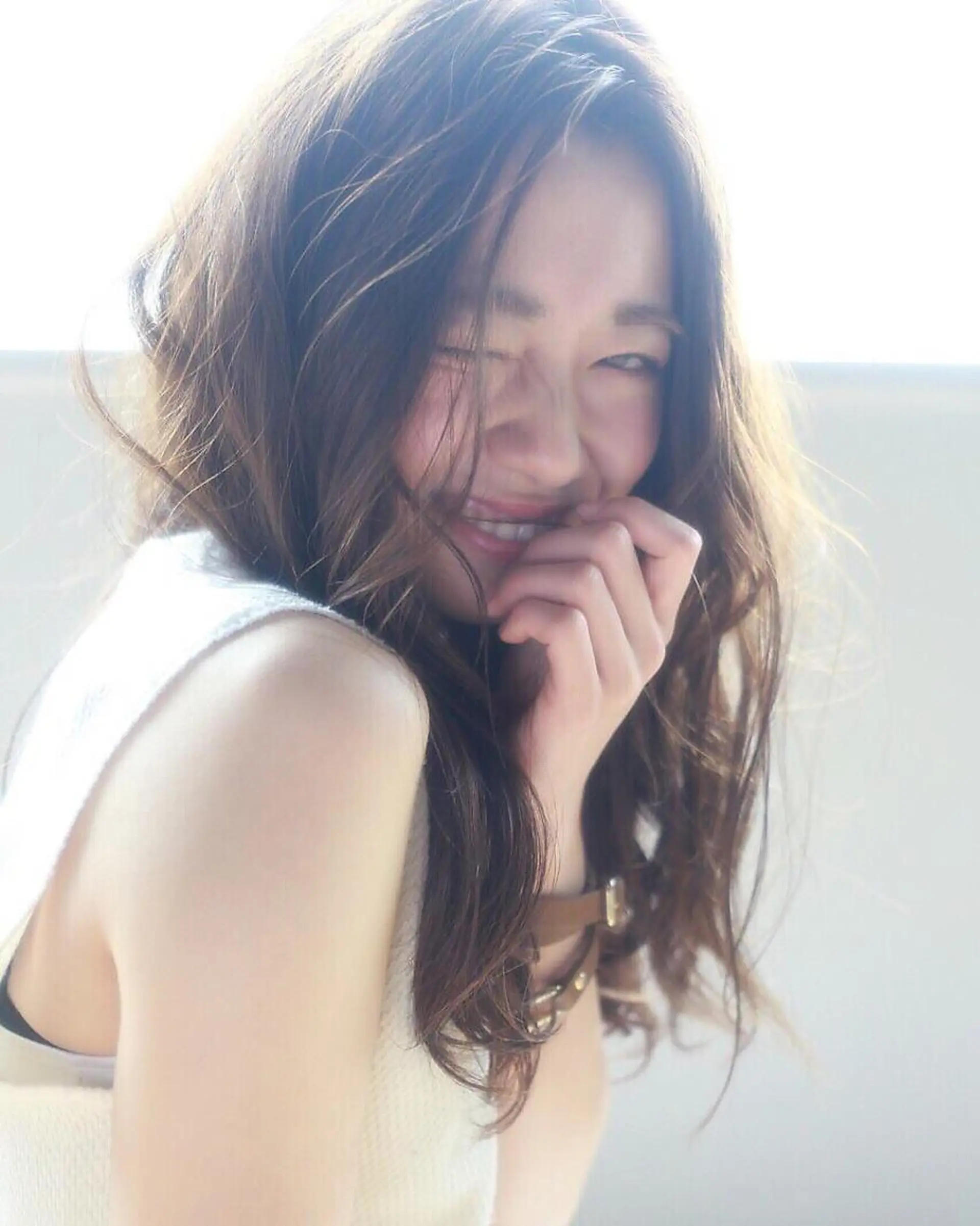 ロング カラー サイエンスアクア/艶 髪/レイヤー/清水のヘアスタイル