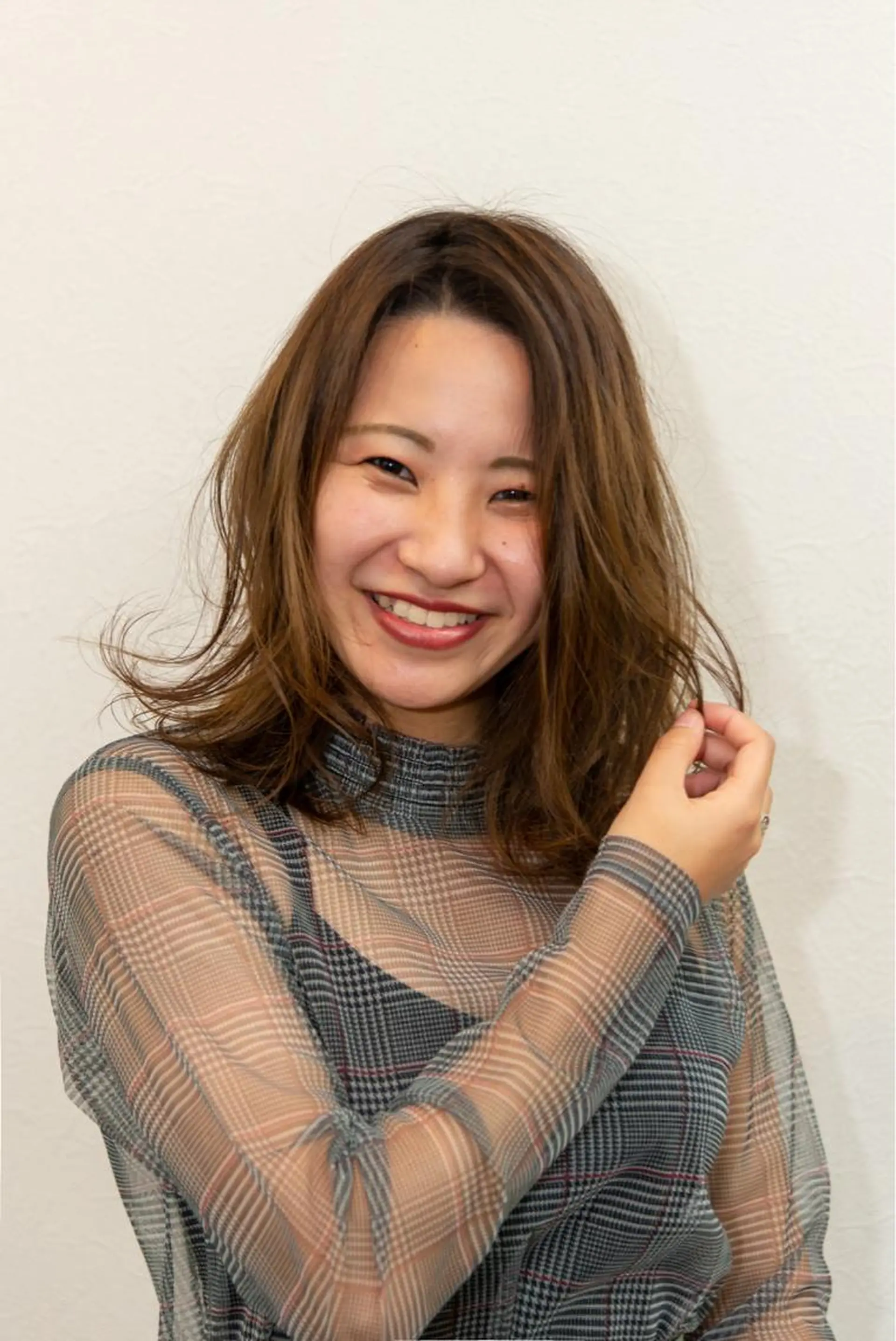 ミディアム カラー 似合わせカット カット ヘアカラー 【H.GENTIL】 TERUのその他イメージ