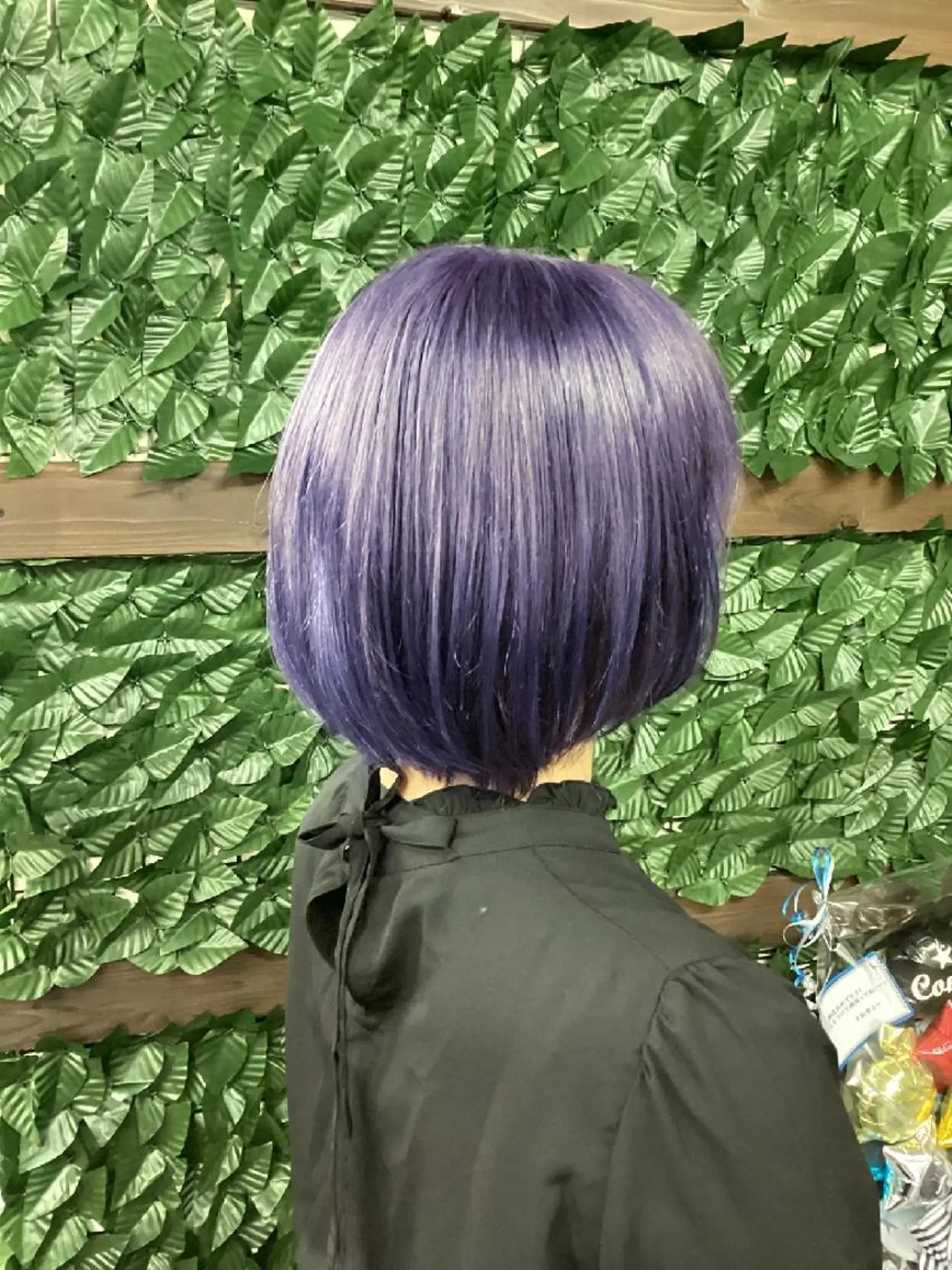 ショート パープルカラー カット ヘアカラー トリートメント hair salon BC所属・hair salon BCのヘアスタイル