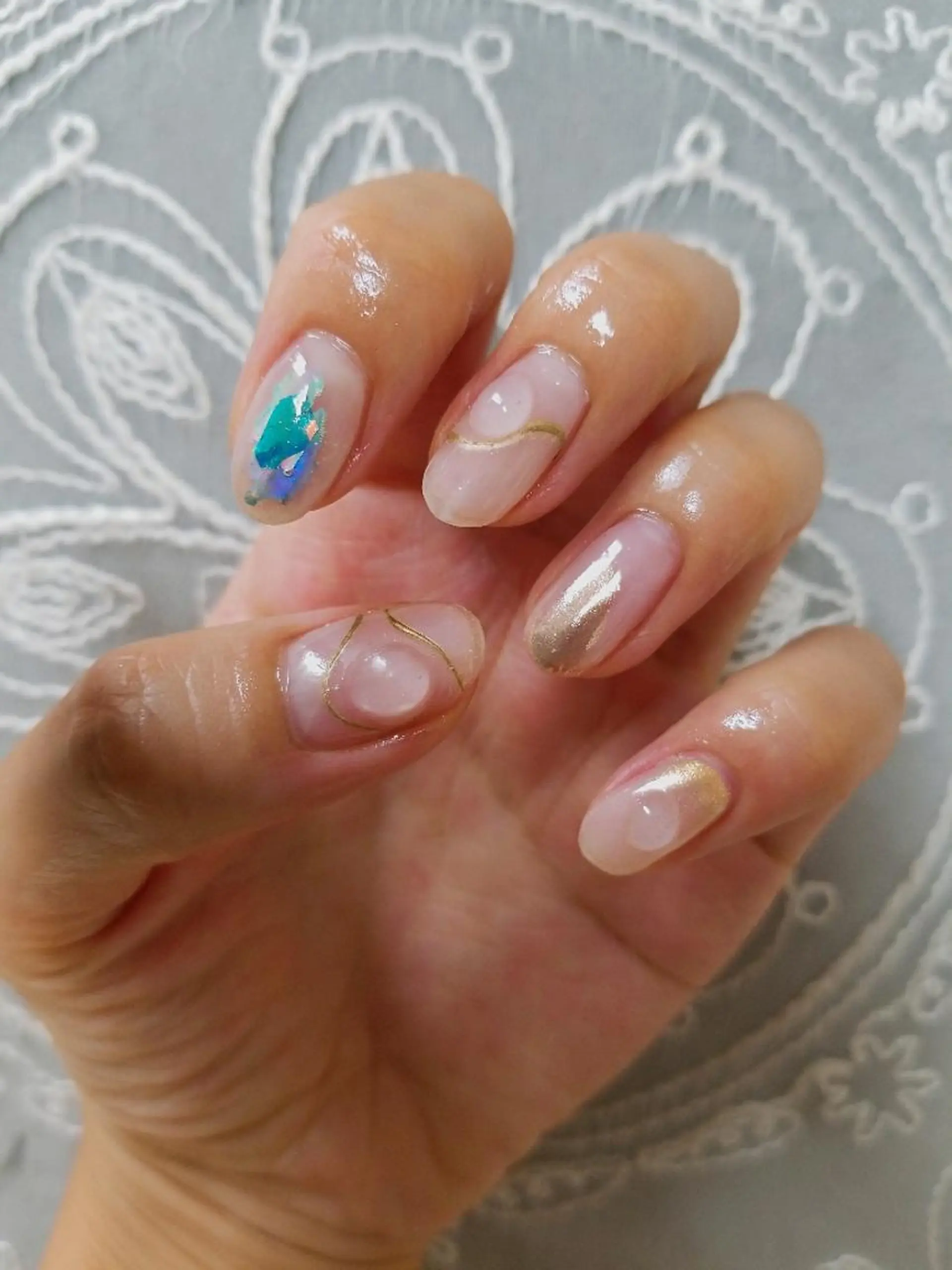 ネイル 河野ちえ (雑誌掲載サロン)のネイルデザイン