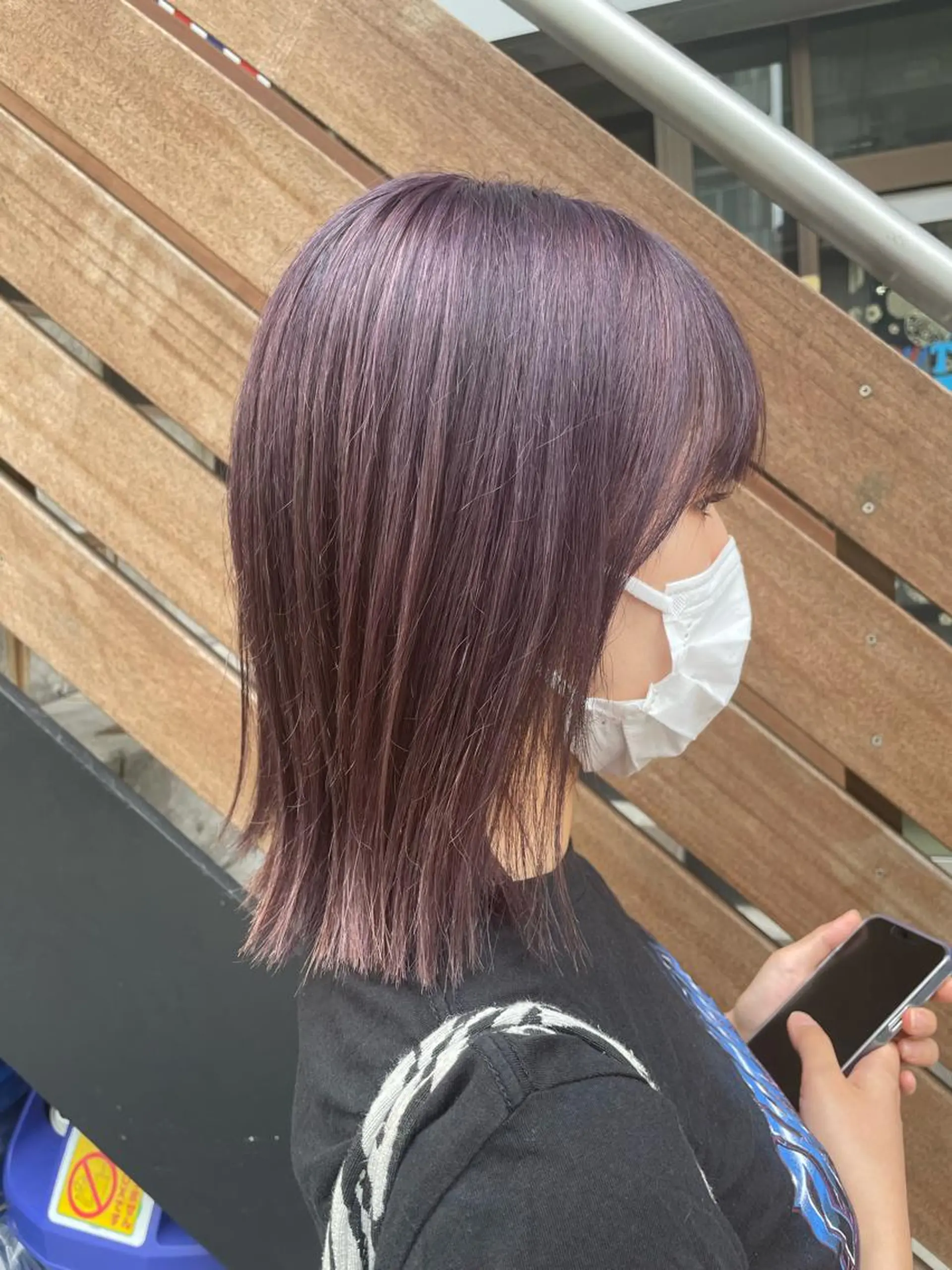 ミディアム ヘアカラー est hair mar所属・ami .のヘアスタイル