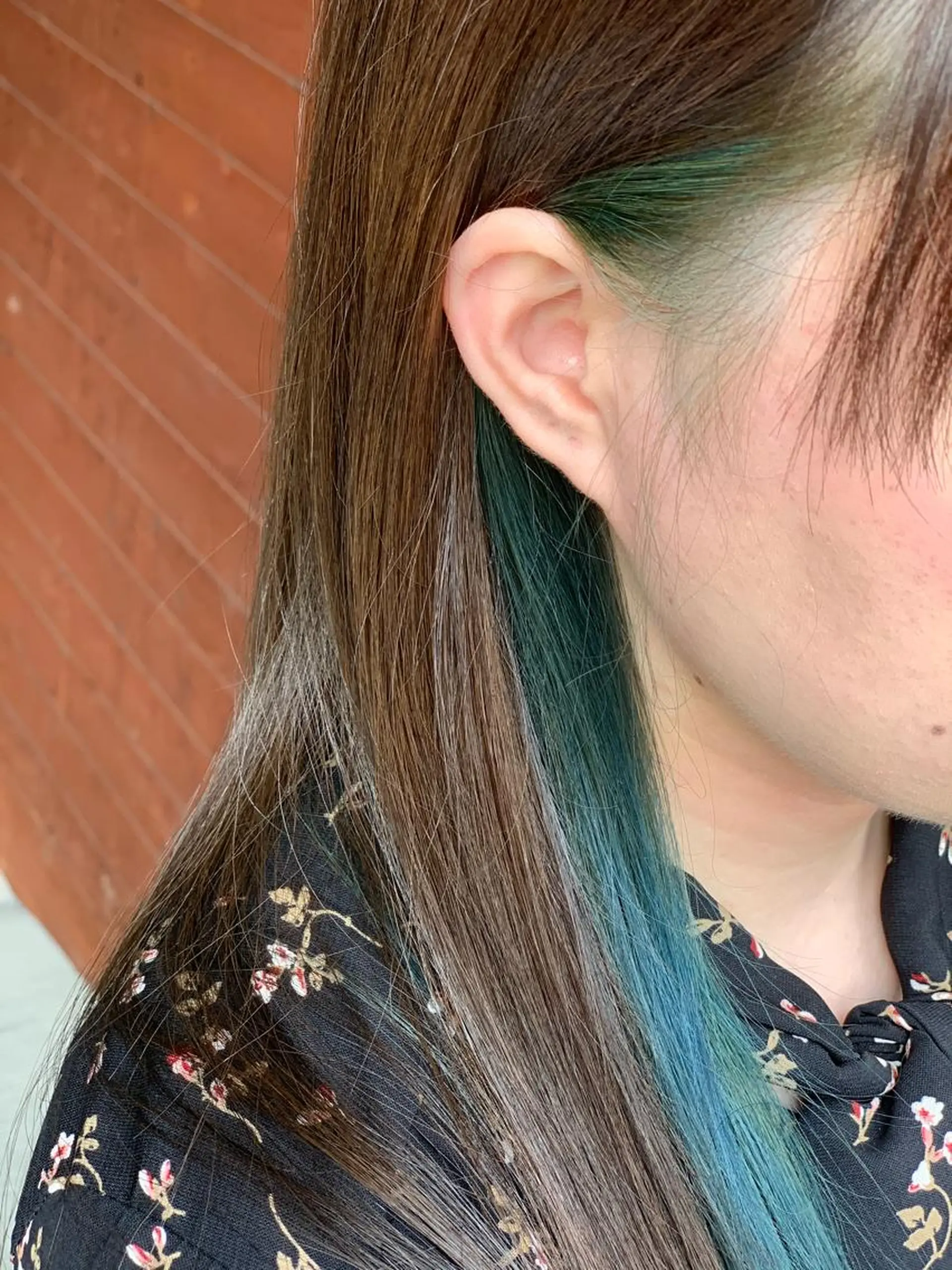 ロング カラー カット ヘアカラー トリートメント IORI #韓国ヘア#髪質改善のヘアスタイル