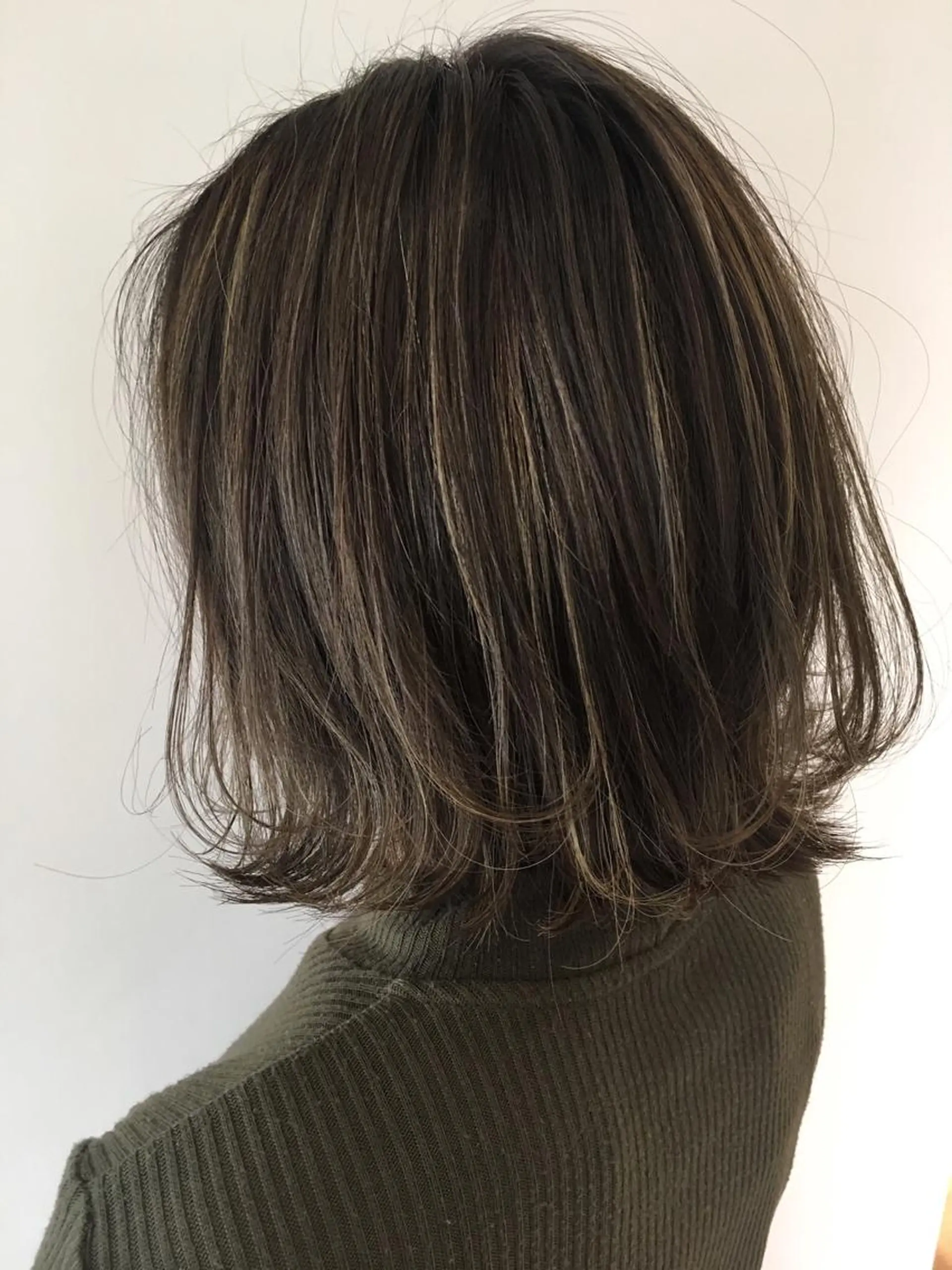 ミディアム ハイライト ボブ/レイヤー 🌟梅田盛一🌟のヘアスタイル