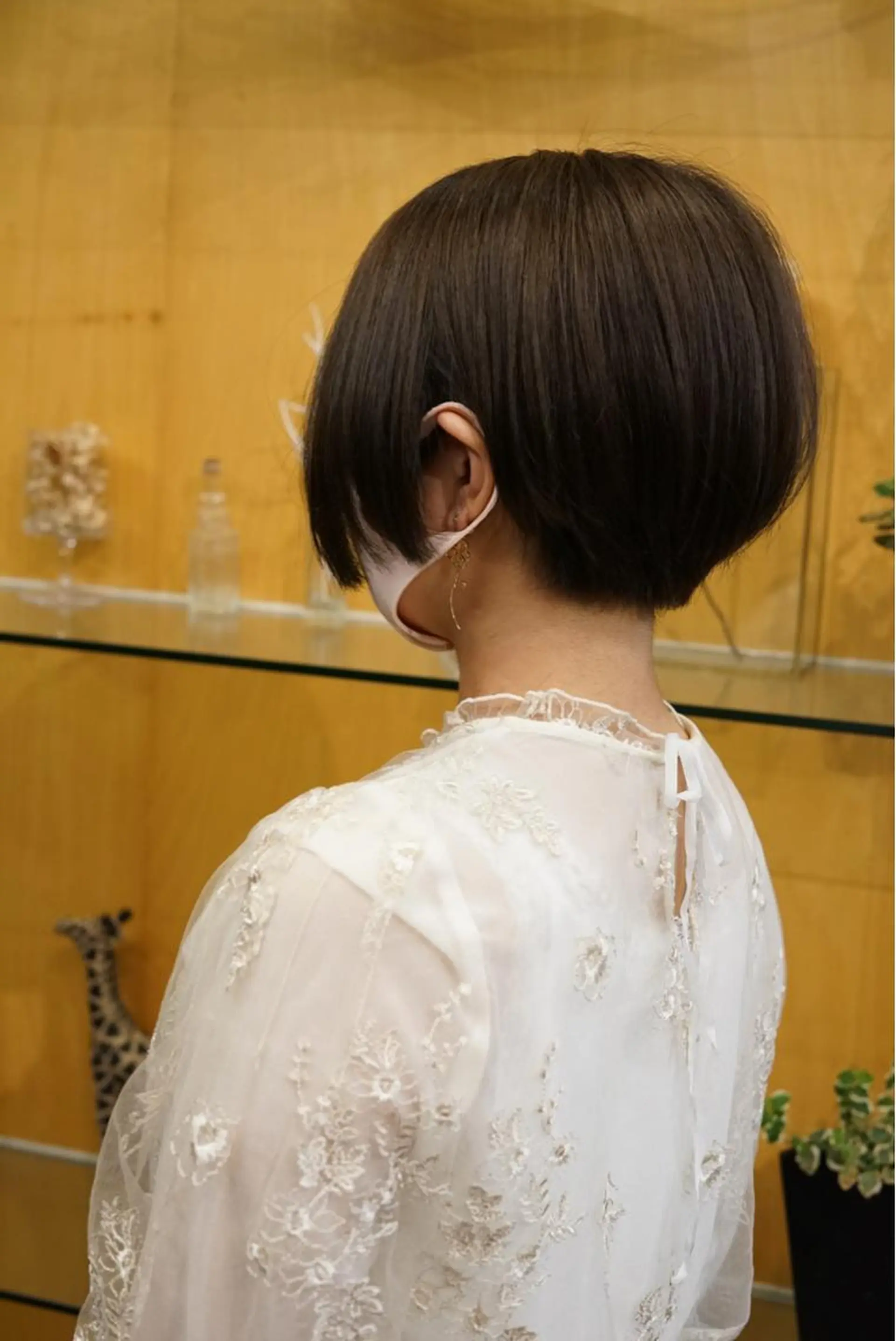 ショート 前下がりボブ ボブ ショートヘア アジアエス所属・谷山清和 ゆうやのヘアスタイル