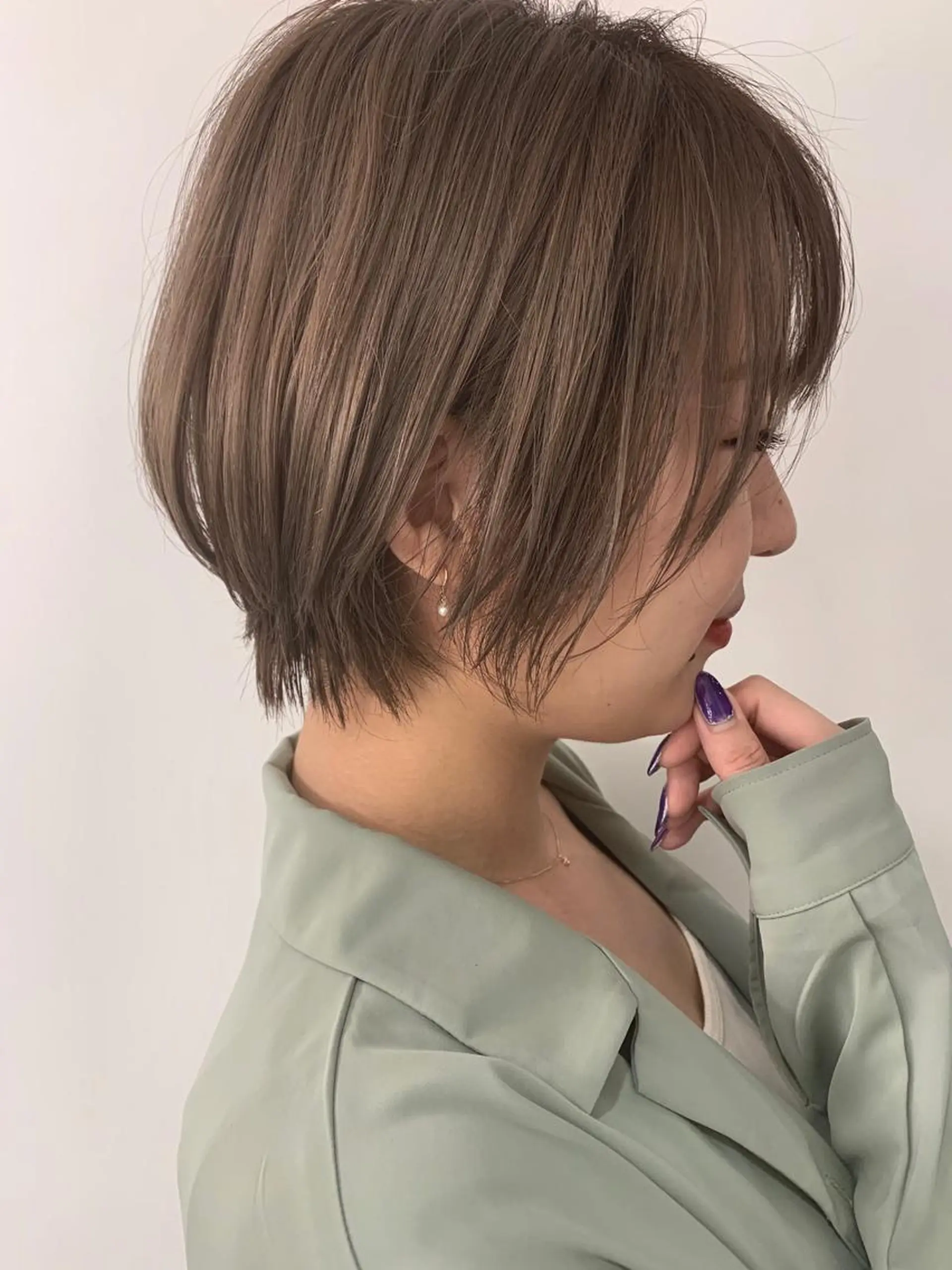 ショート カラー 髪質改善will hairdesignのヘアスタイル
