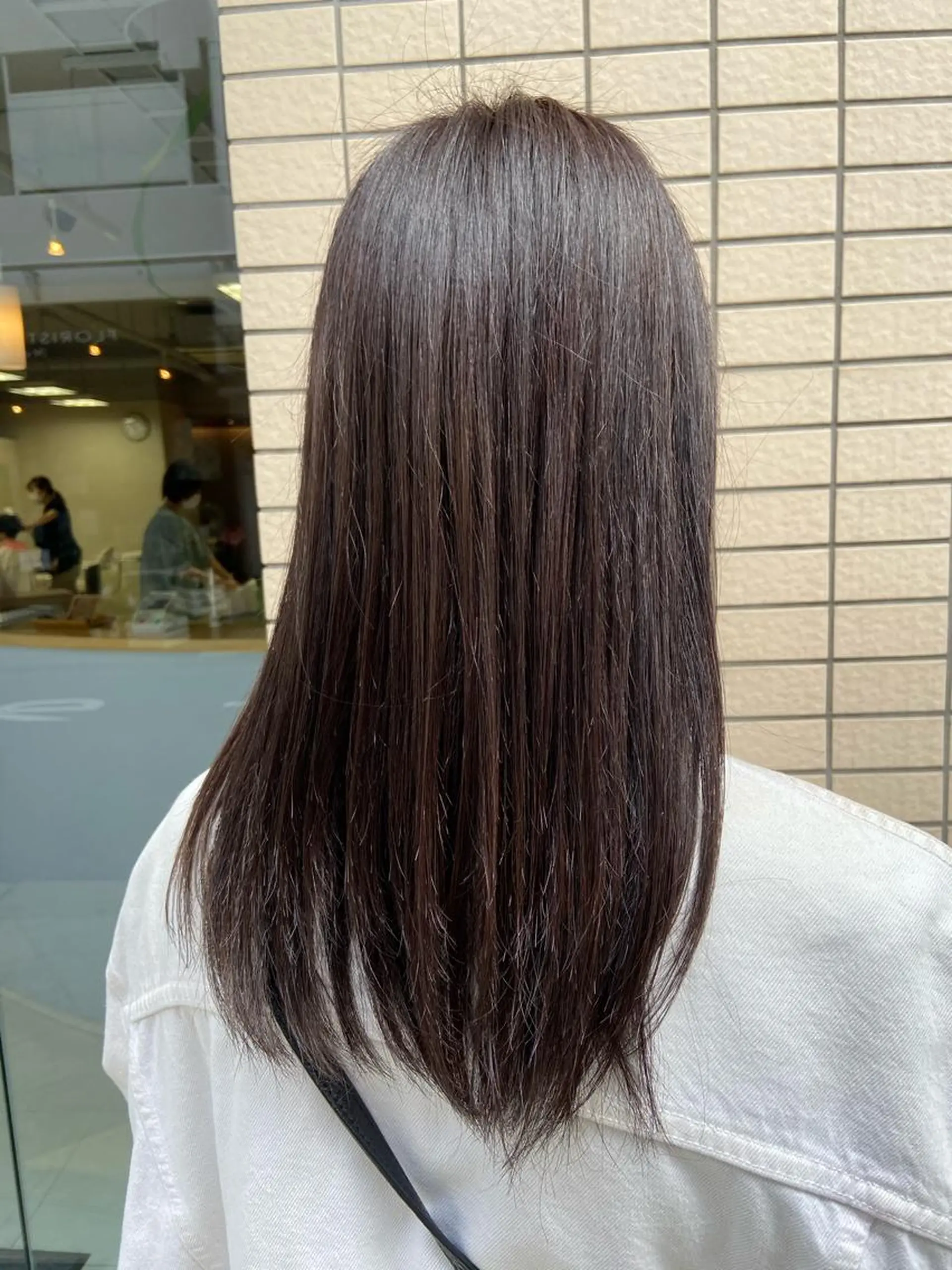 ロング カラー 菊地 美憂のヘアスタイル