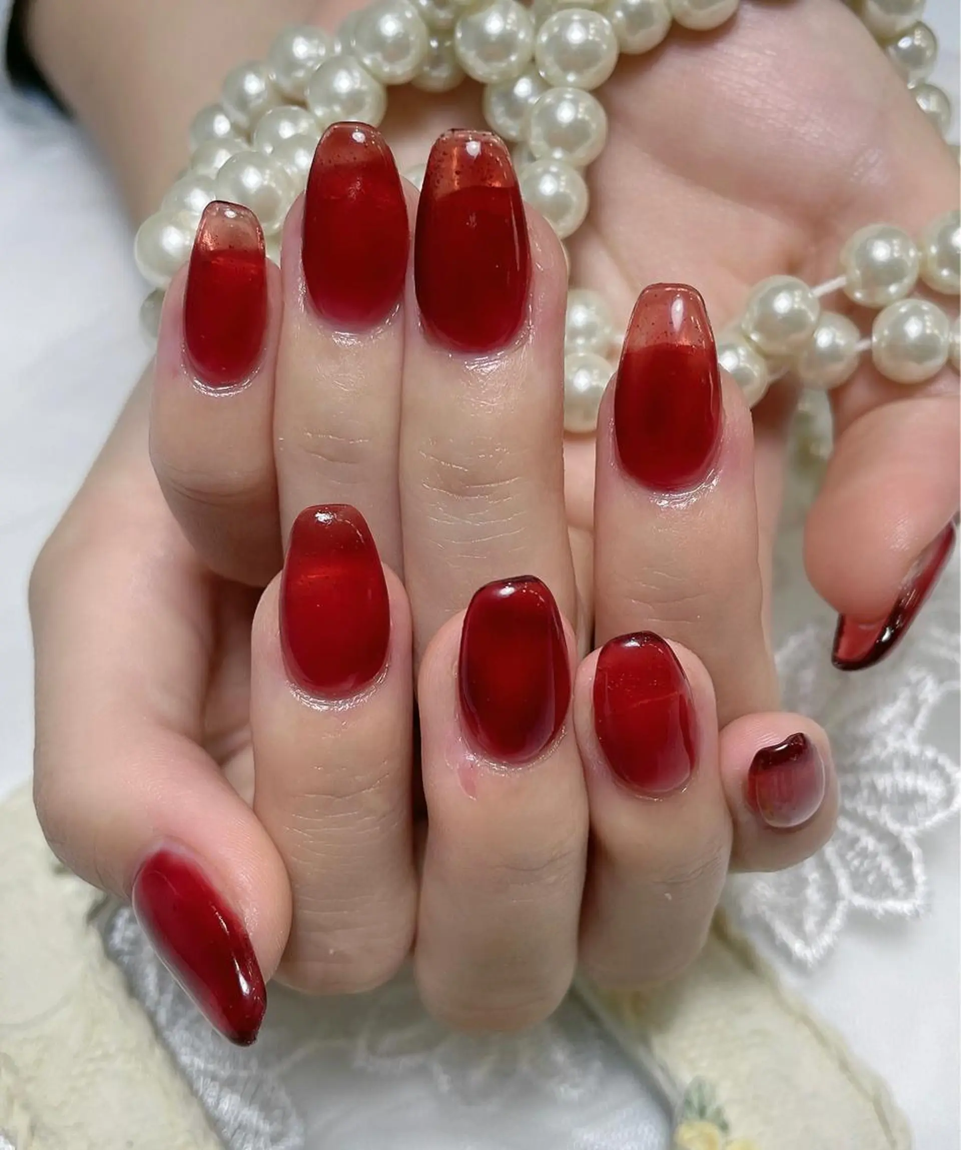 ネイル ハンドネイル ハンドケア 🦋 MiKi 🦋 ネイルサロンのネイルデザイン