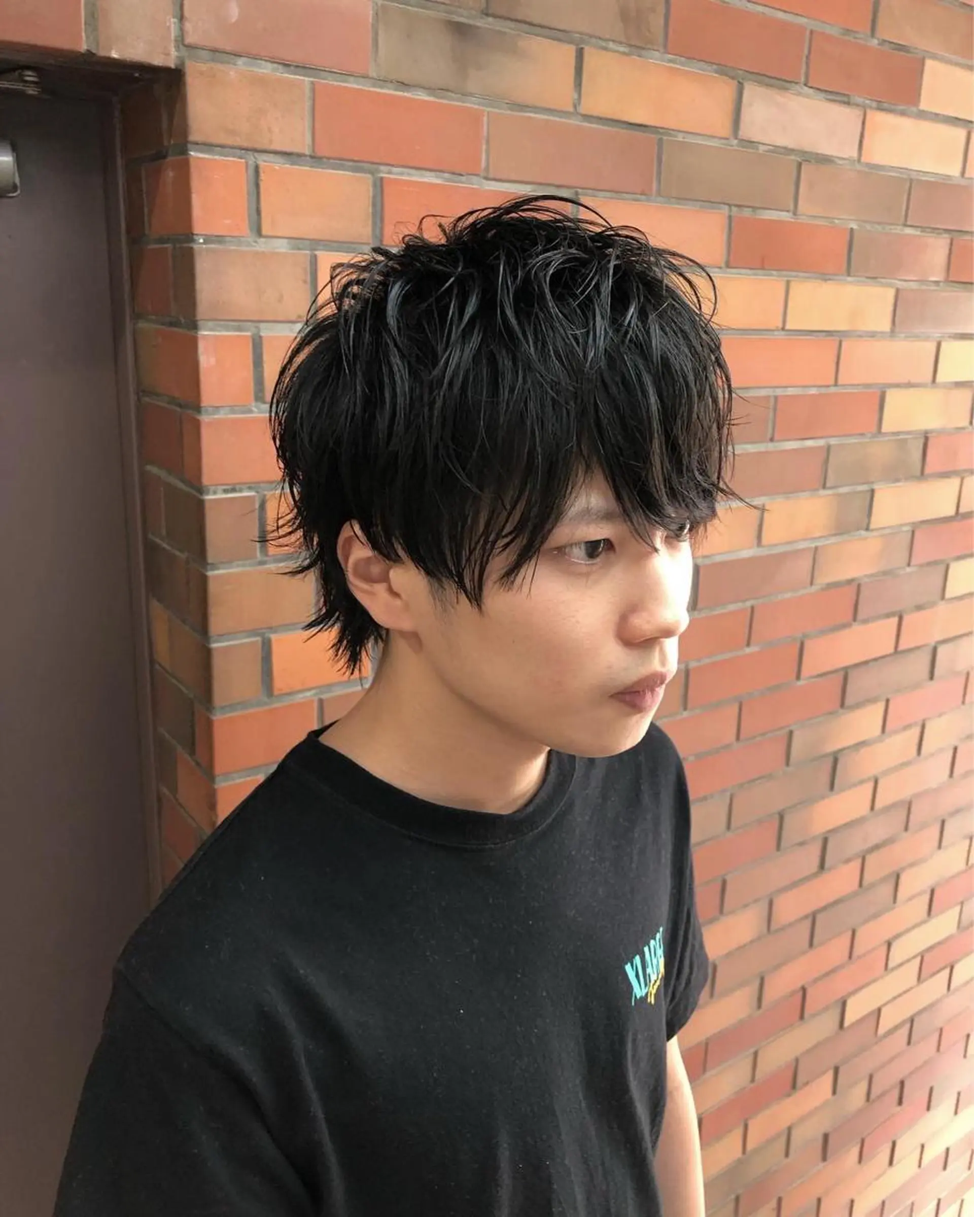 メンズ メンズウルフカット ウルフカット ⭐️TOSHIKI メンズパーマオタク⭐のヘアスタイル