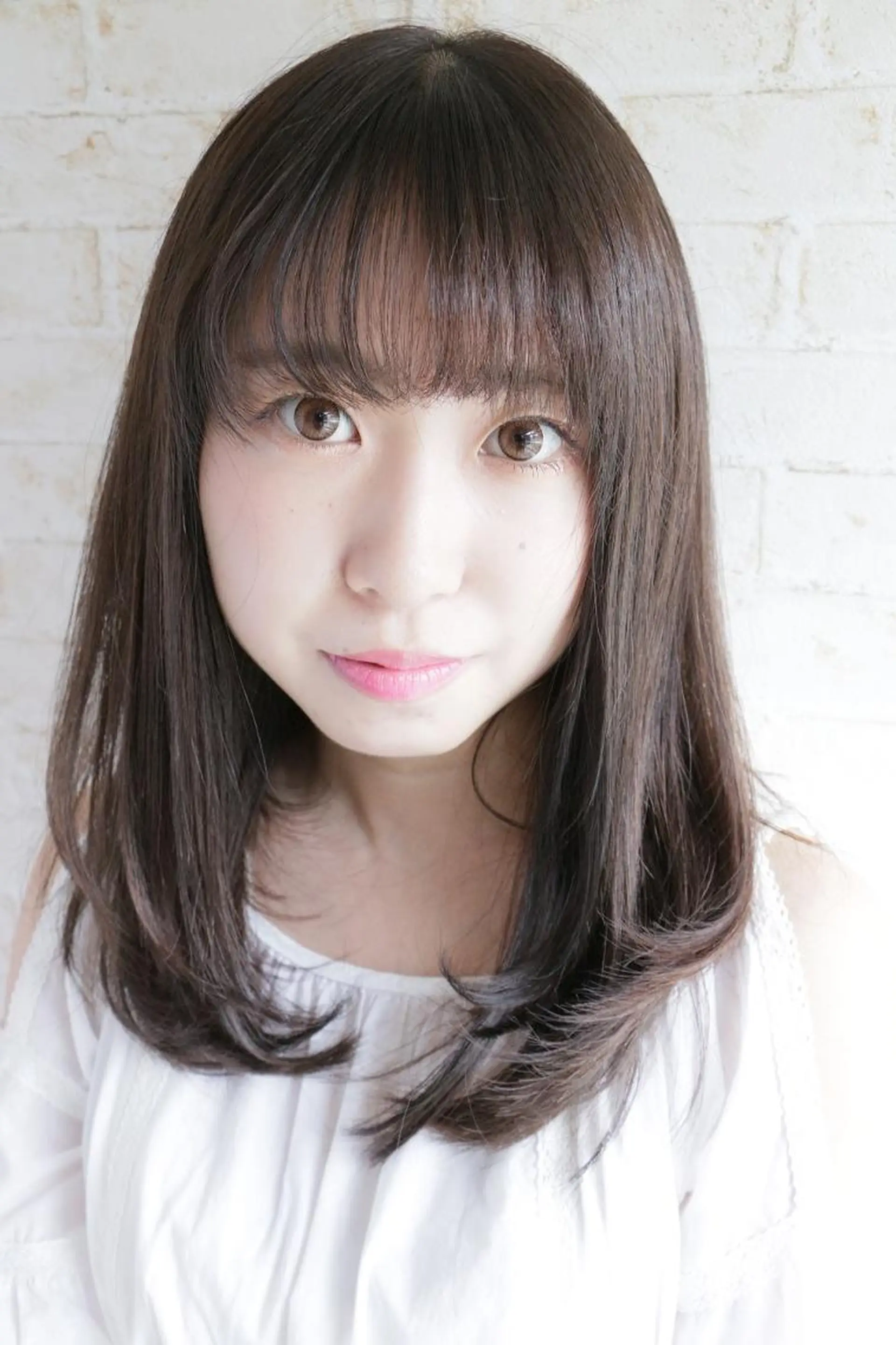 ミディアム 角 大輔のヘアスタイル