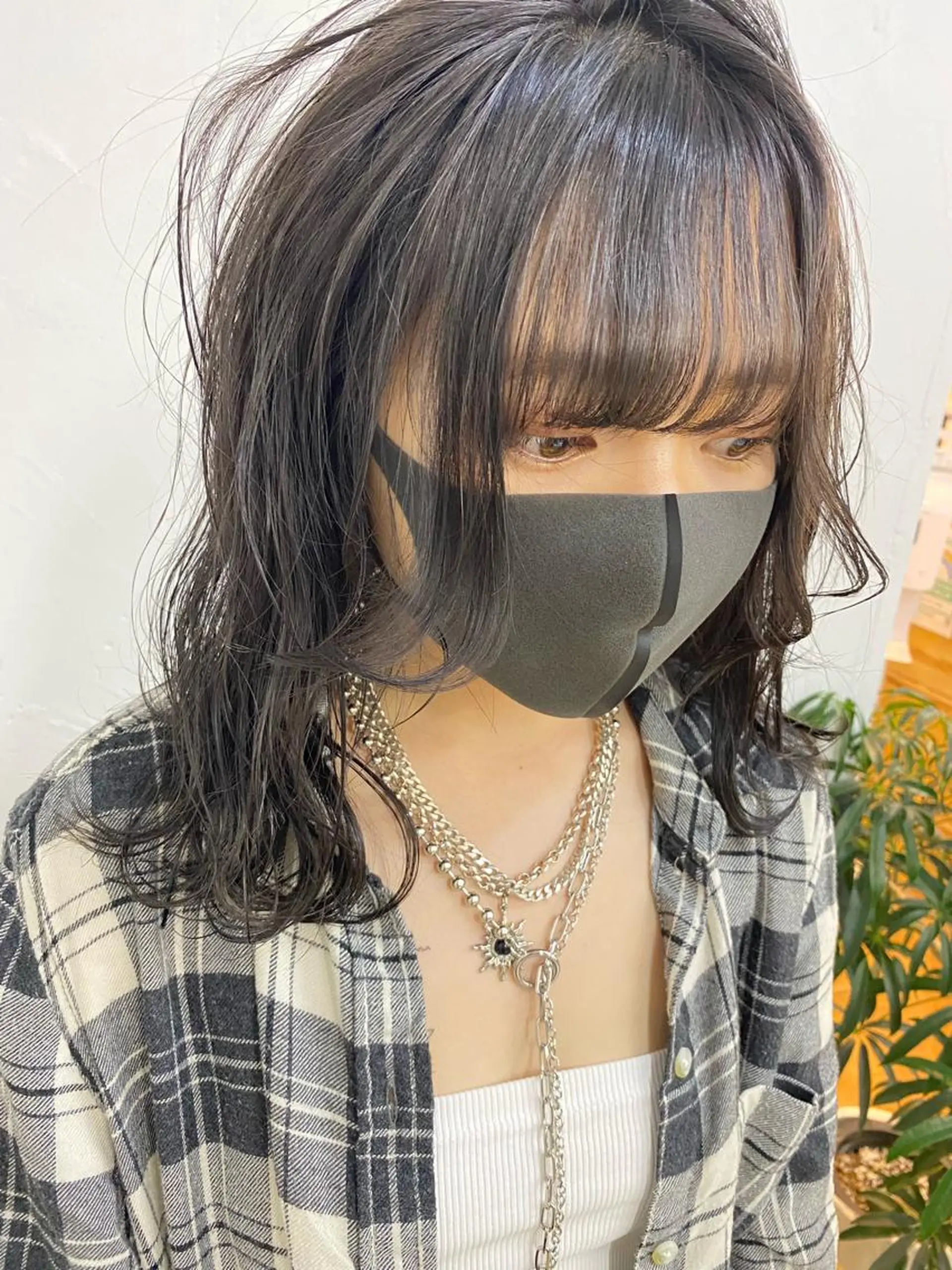 ロング カラー nishido ハイライト/海外ヘアのヘアスタイル