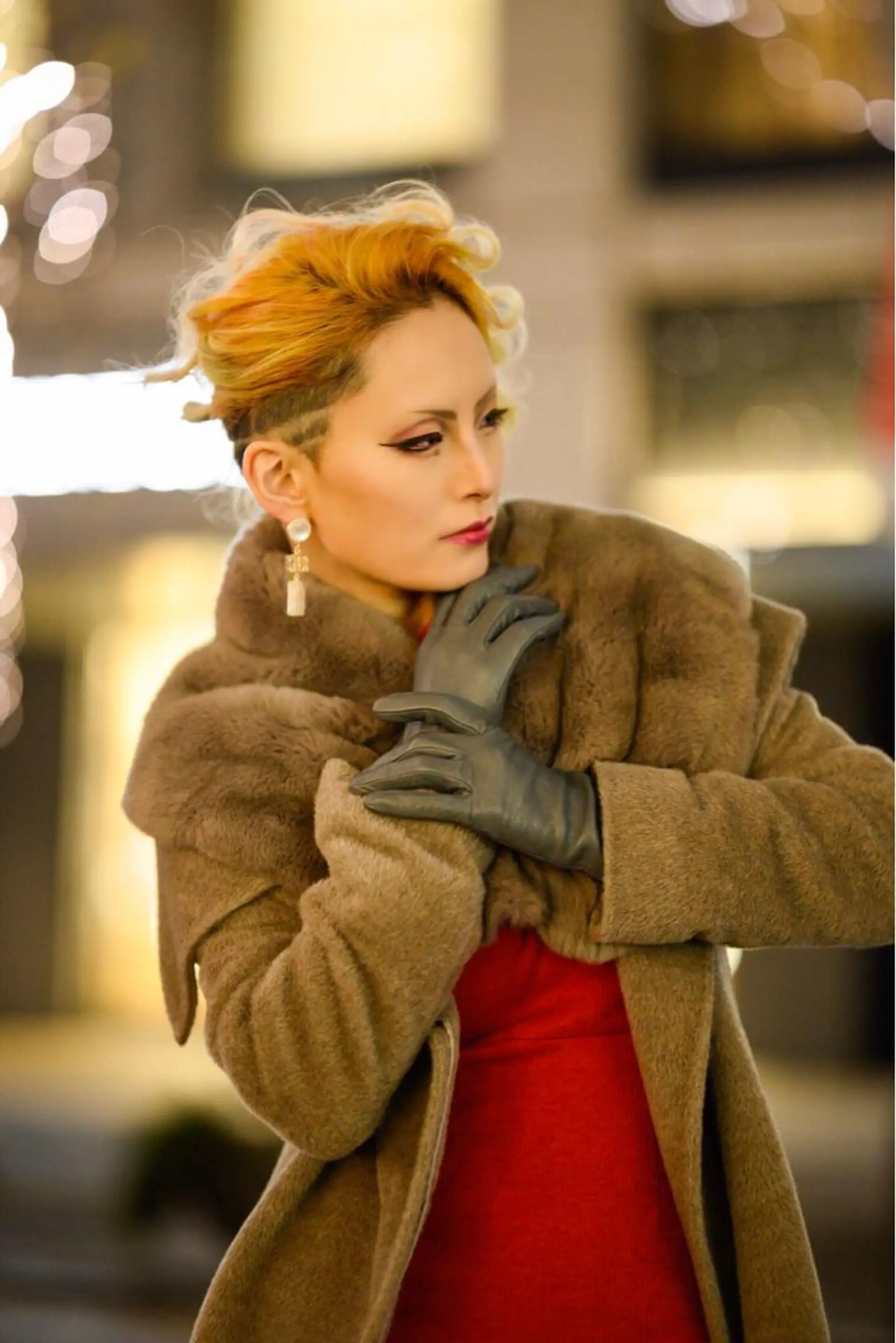 ショート カラー ヘアアレンジ 髪質改善のプロ✨りな さんのヘアスタイル