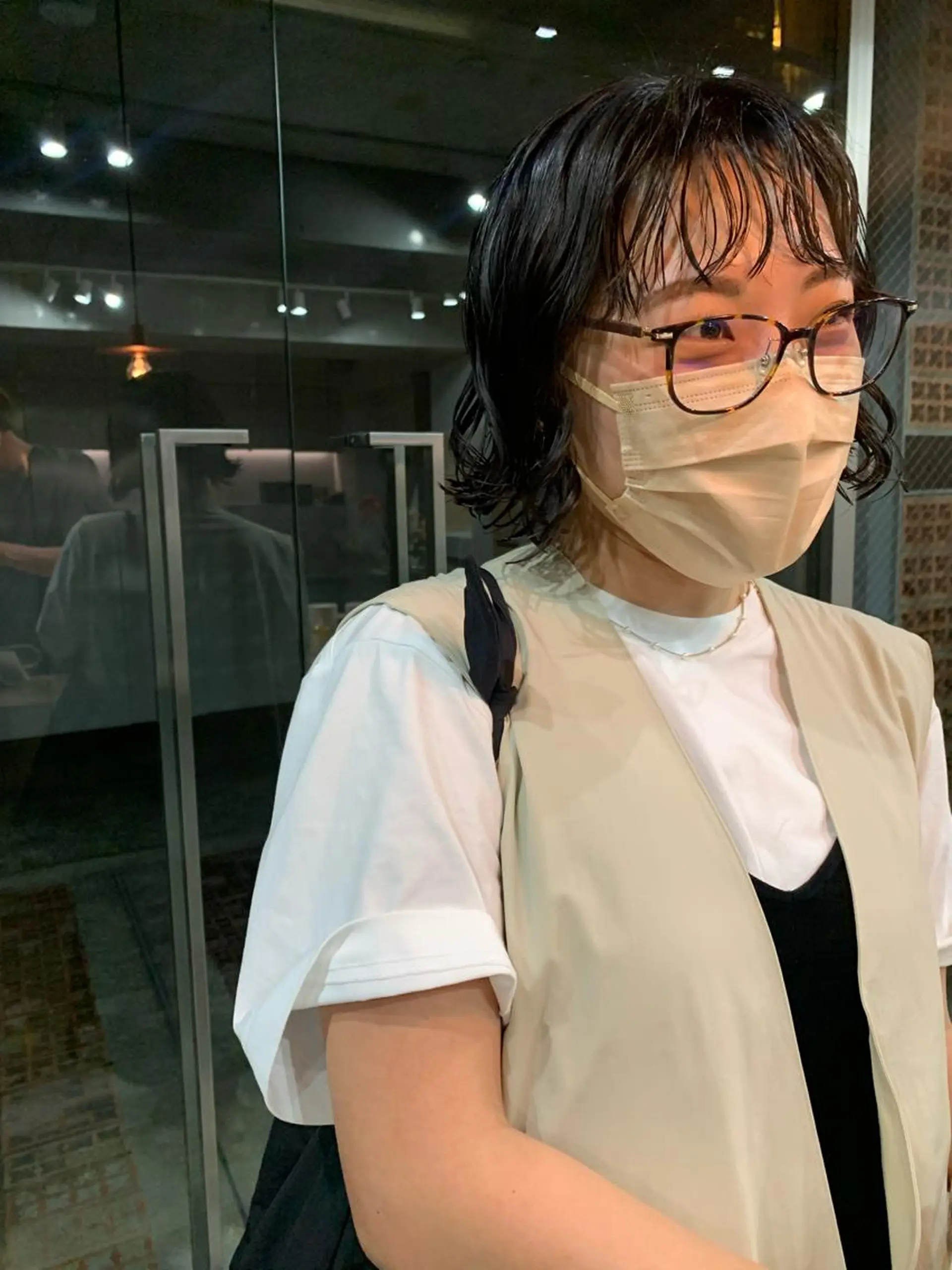 パーマ ボブパーマコテ巻き風 パーマNo1深江秀平のヘアスタイル