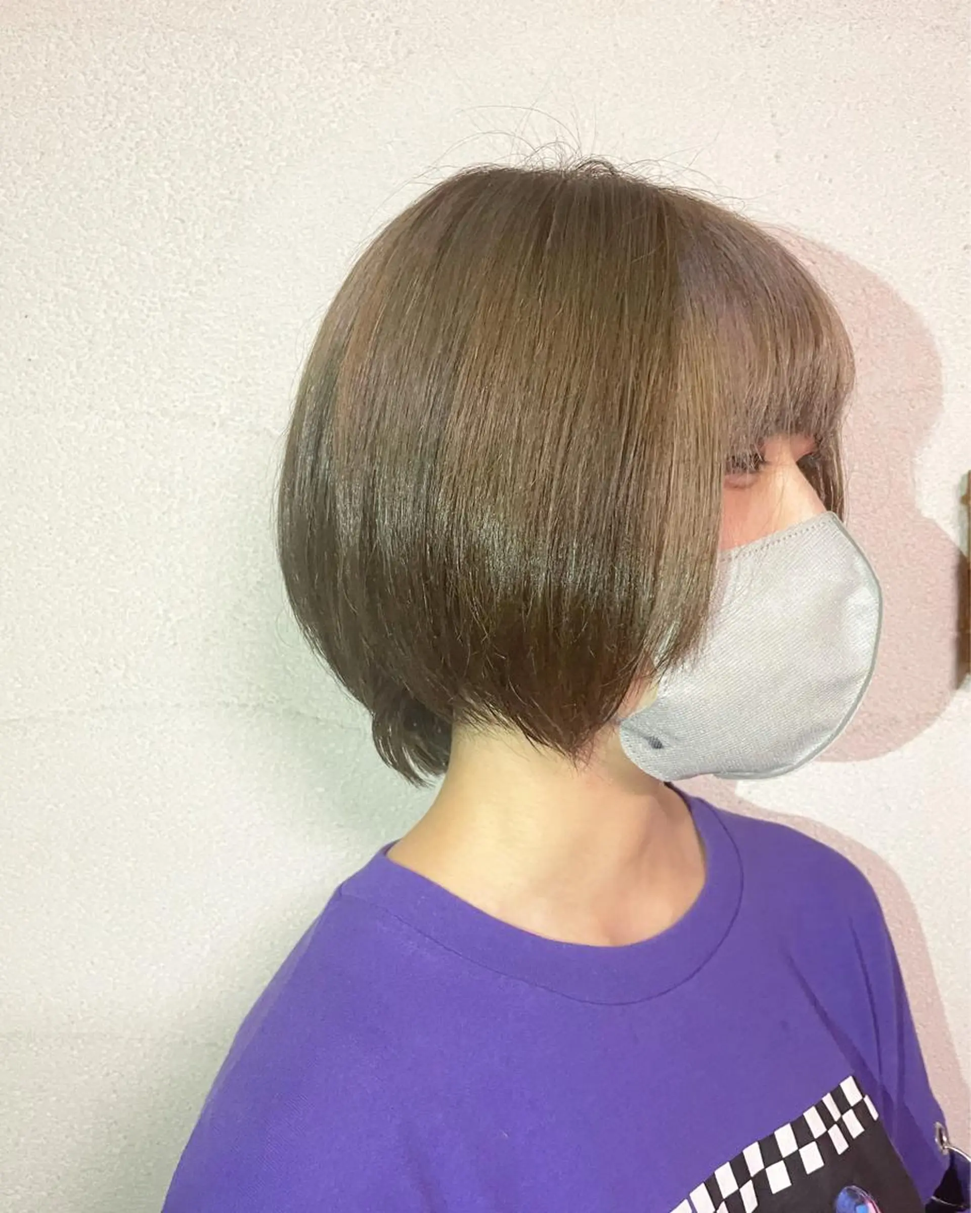 ショート カラー ash  takasaki所属・大塚 友茉のヘアスタイル