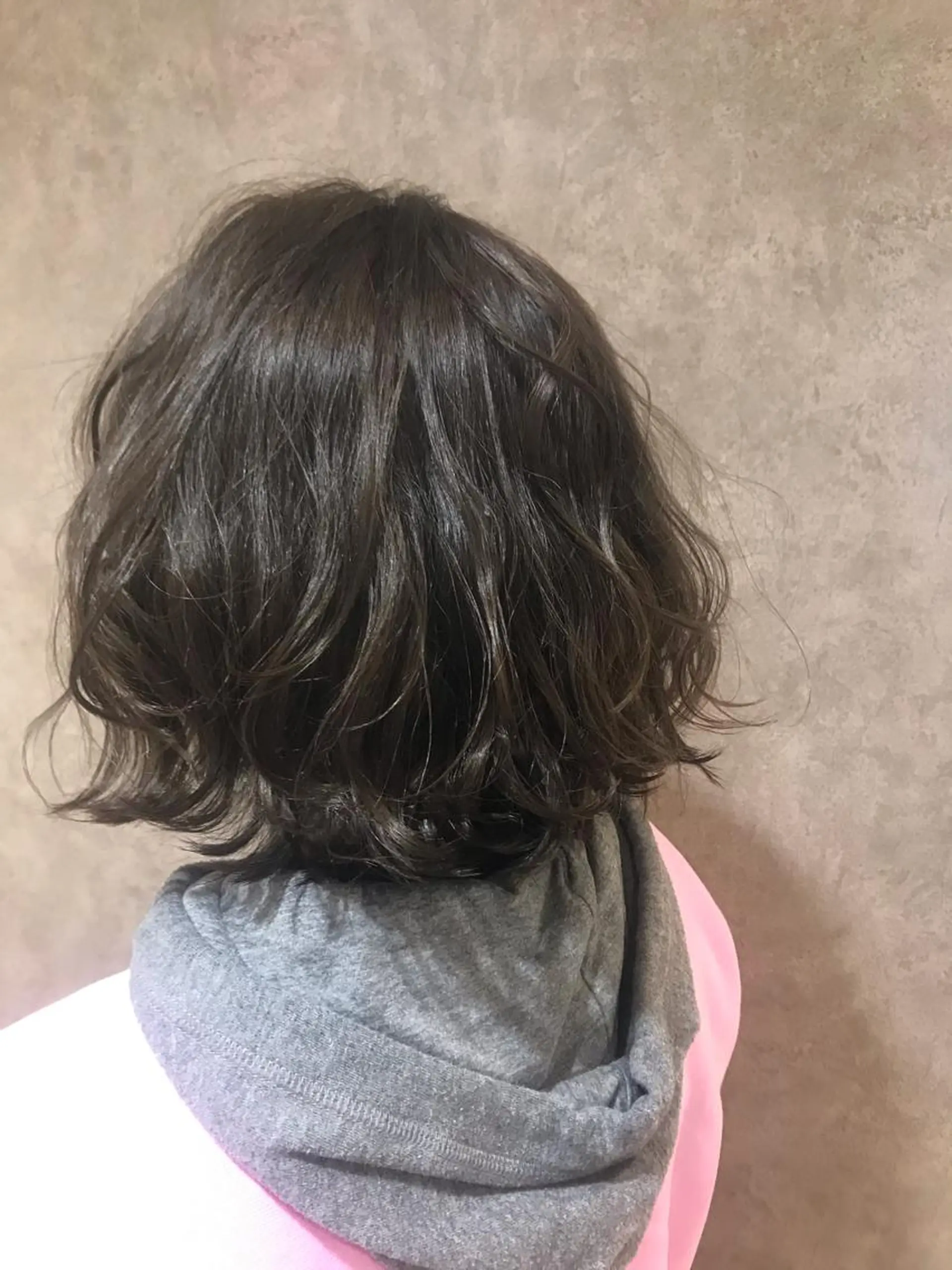 ショート カラー グレージュ カット パーマ Lamp所属・ショート／透明感 カラー加治竜汰💡のヘアスタイル