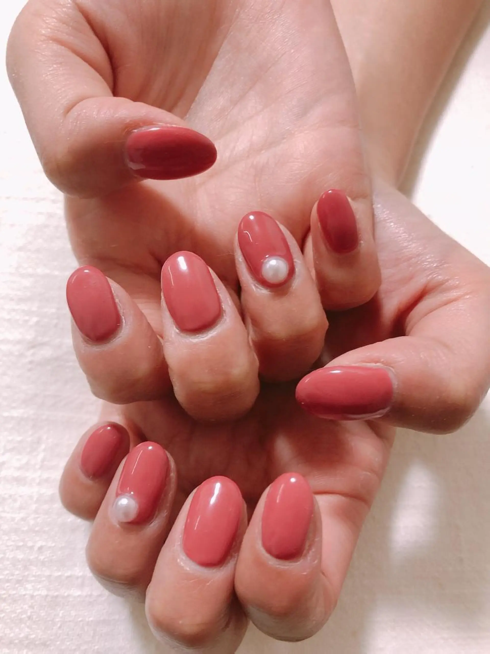 ネイル ピンク kiki nail 二子玉川のネイルデザイン