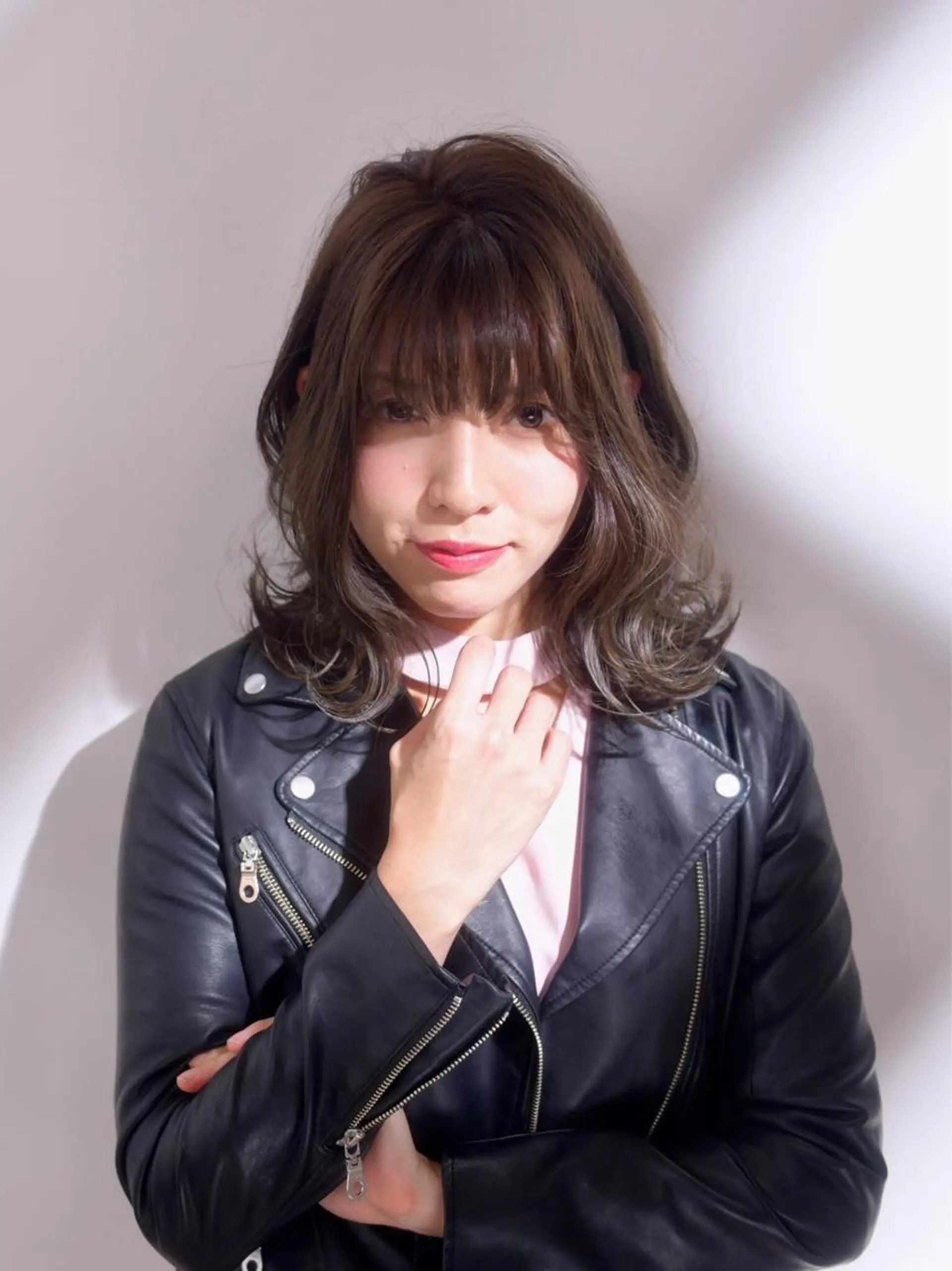 ミディアム カラー パーマ 【髪質改善師】 鈴木伸之介のヘアスタイル