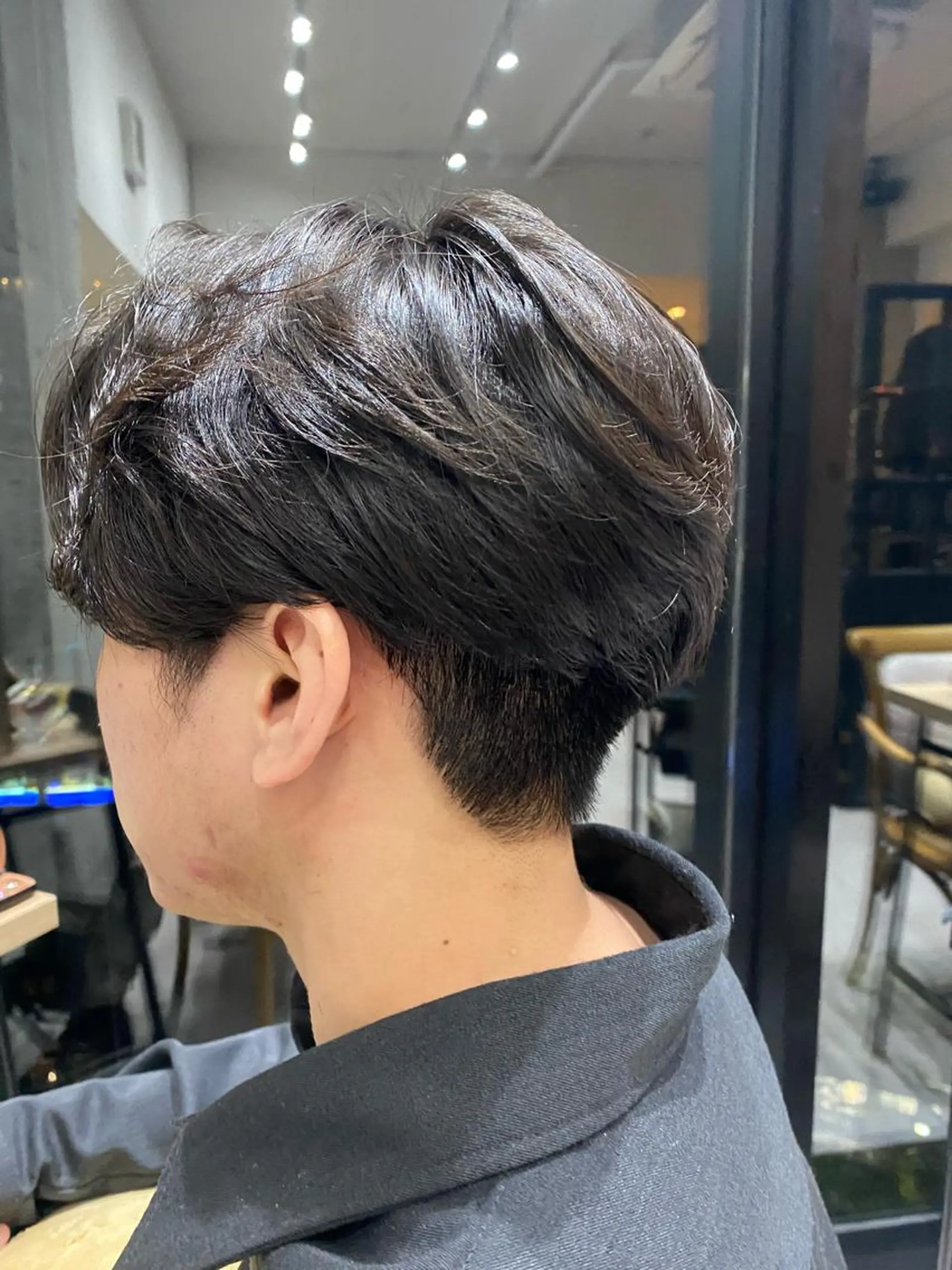 ミディアム メンズ カット パーマ トリートメント Dxxxx III所属・女性目線の大人 メンズ*Ayakaのヘアスタイル